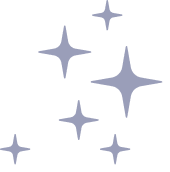 Étoiles brillantes sur un fond noir