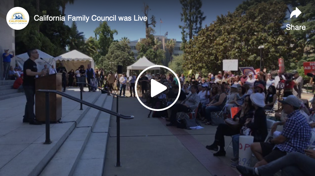 Testimonies of Freedom from the Steps of the California Capitol