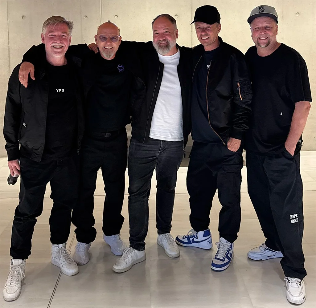 Die Fantastischen Vier vor ihrem Auftritt in Athen im September 2025