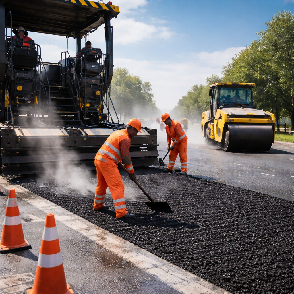 Icona manutenzione stradale