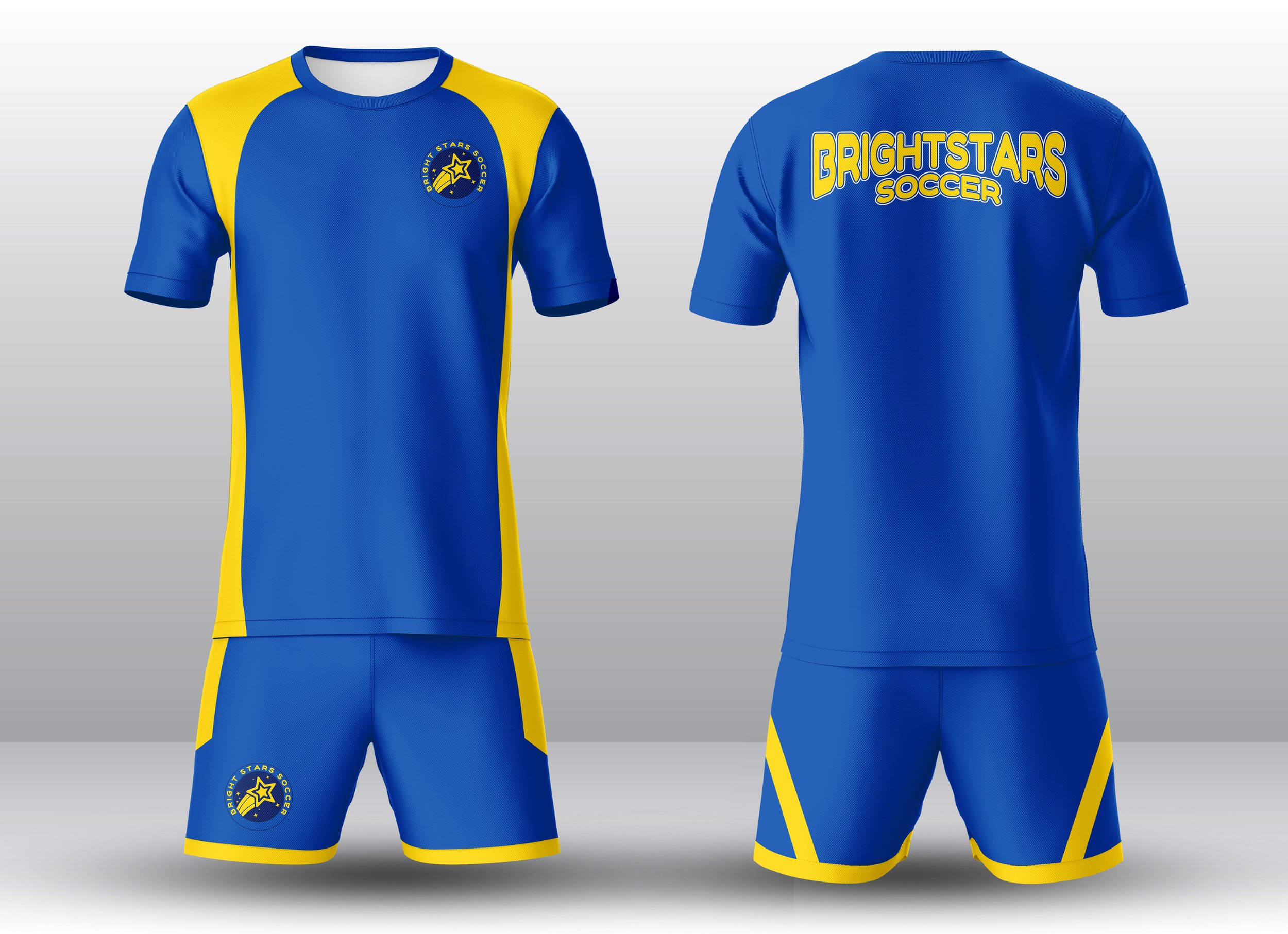 Official Bright Stars Soccer Uniform Set