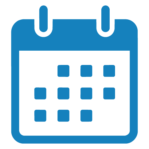 Icon of a calendar, symbolizing a 30-day payment option for EthiX Electric services.