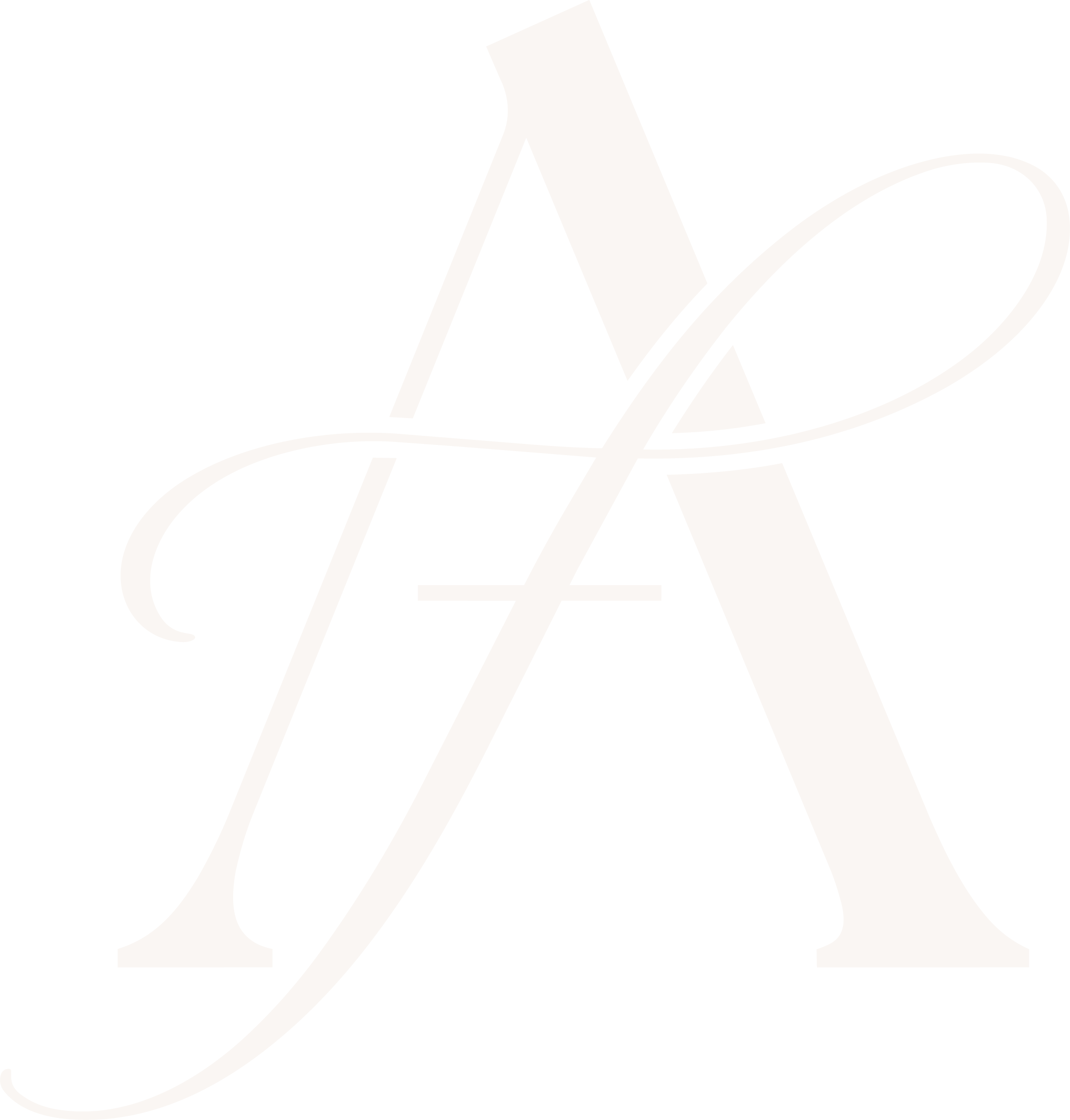 Elegant white monogram of the letters A and F on a black background.
