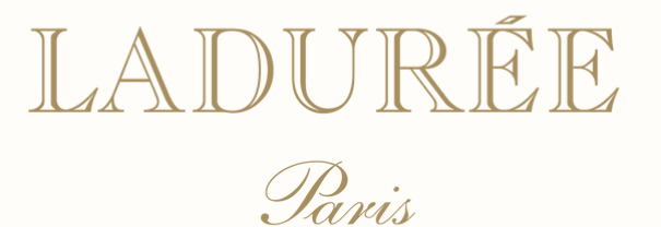 Text reading ''LADURÉE Paris'' in elegant font.