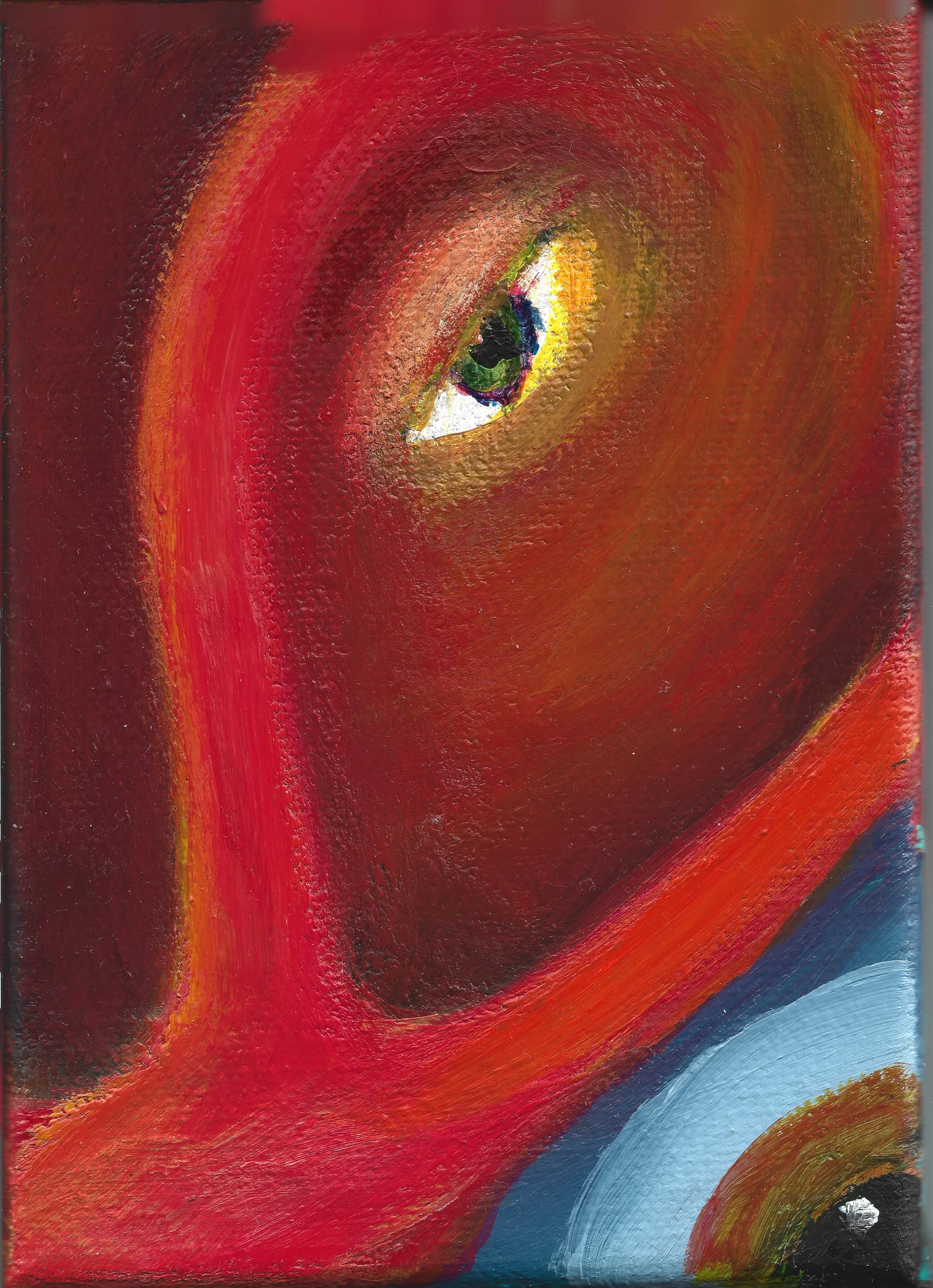 Fishy Face - No longer in my possession, I gave it to my Grandma. 