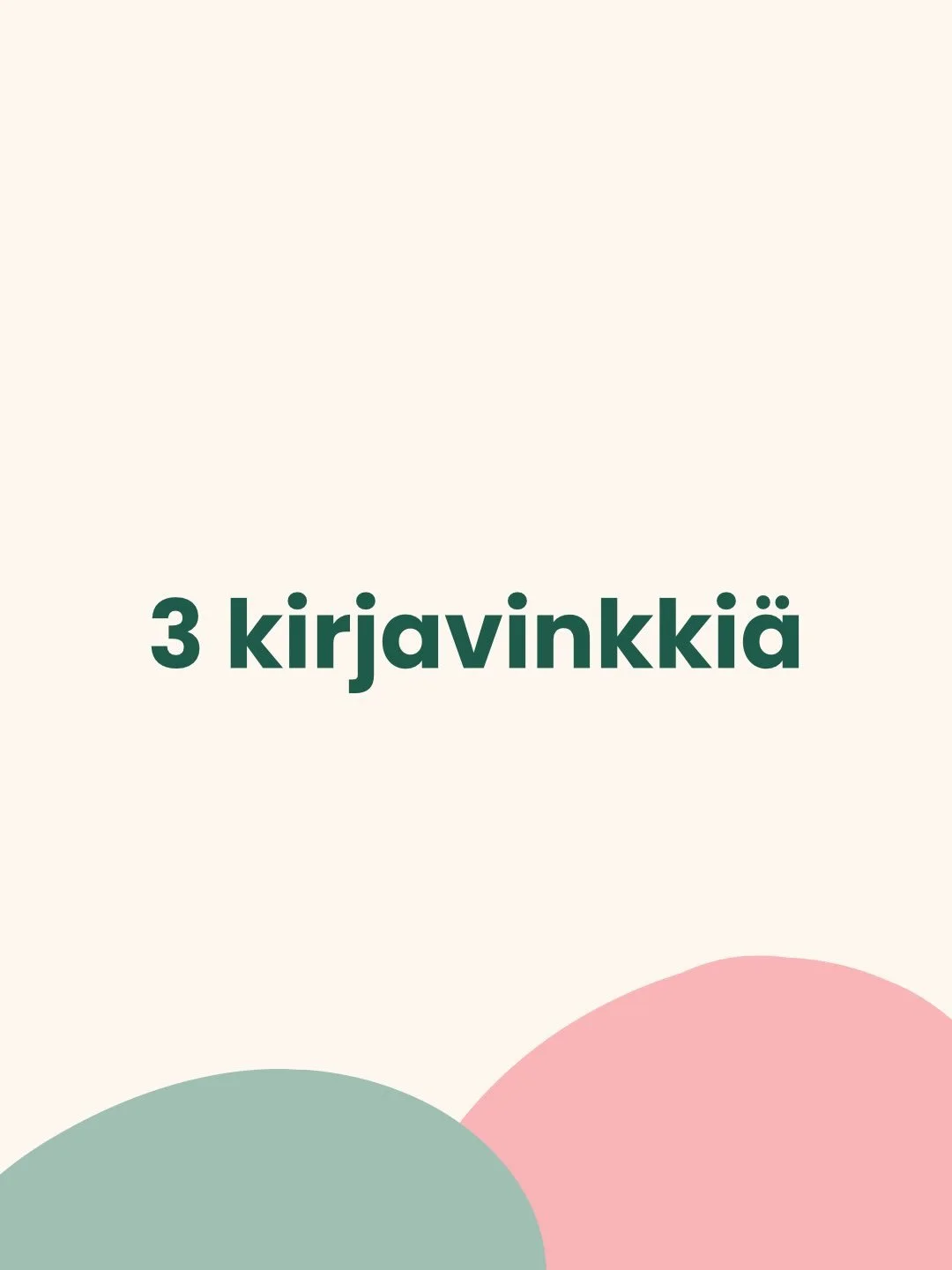 T&auml;ss&auml; 3 kivaa kirjasarjaa, joista oma lapseni sek&auml; my&ouml;s asiakkaani ovat pit&auml;neet. 

N&auml;iden kaikkien kolmen kirjasarjan kirjoissa on mielenkiintoiset kuvitukset, joten pelk&auml;st&auml;&auml;n kuvien katseleminen ja niis