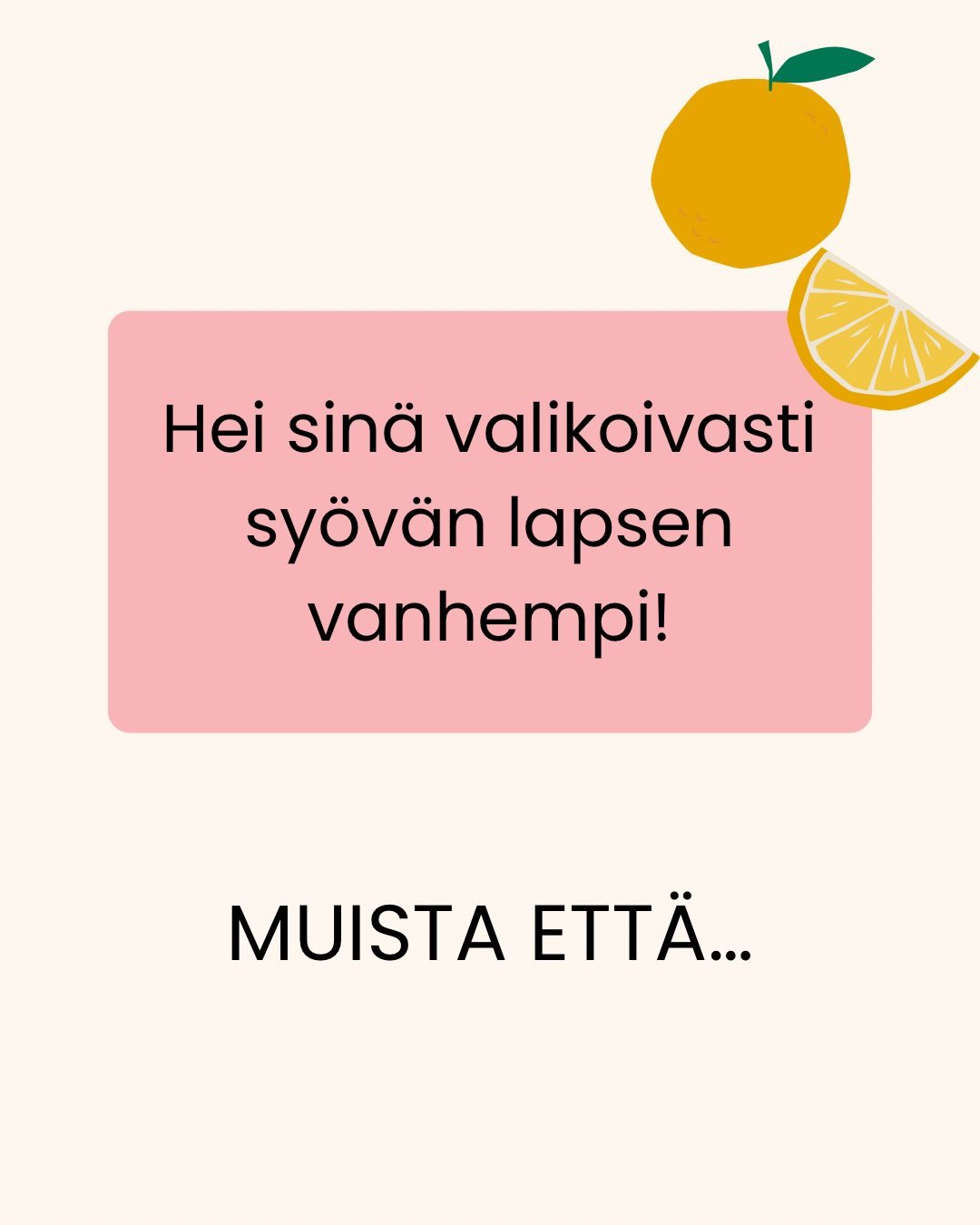 VALIKOIVA SY&Ouml;MINEN 🍇🧀🫑

Omasta kokemuksestakin tied&auml;n, ett&auml; lapsen sy&ouml;m&auml;tt&ouml;myys voi aiheuttaa suurta huolta ja syyllisen olon vanhemmalle. Vinkkej&auml; ja mielipiteit&auml; sy&ouml;misasioihin riitt&auml;&auml; eik&a