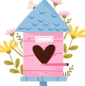 Une cabane pour papa             et les oiseaux 