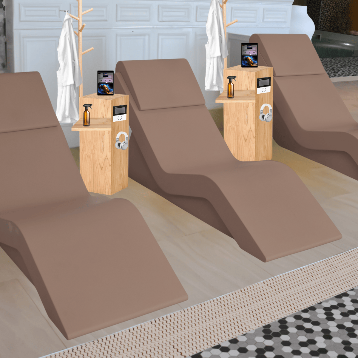 Zenaura 360 Audio Pods are available in various type of wood and colours 