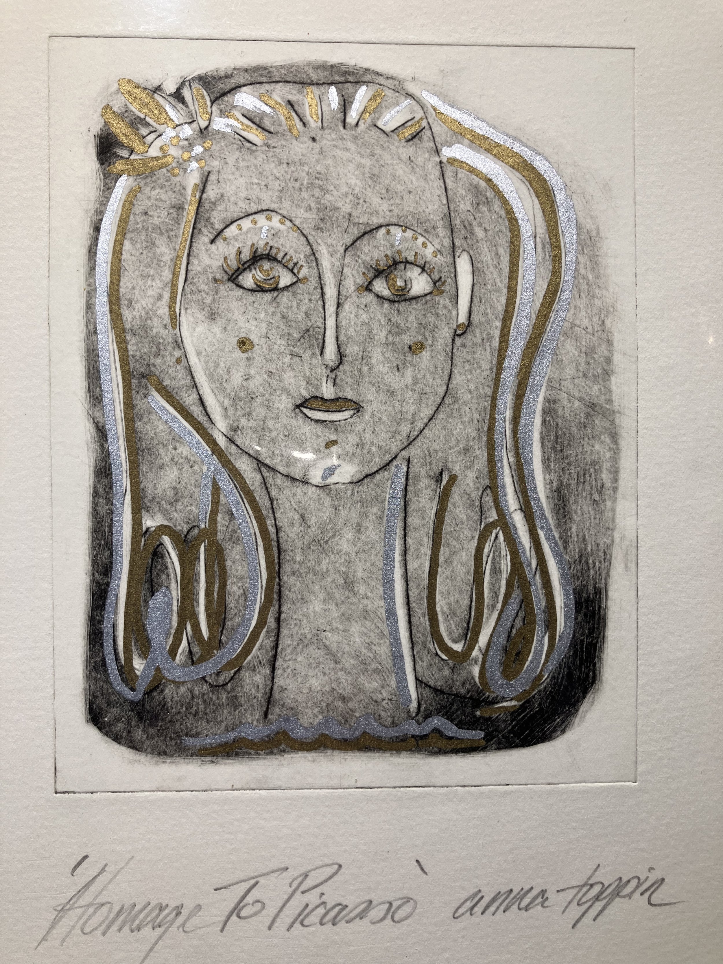 HOMAGE TO PICASSO SET OF 3 - £300