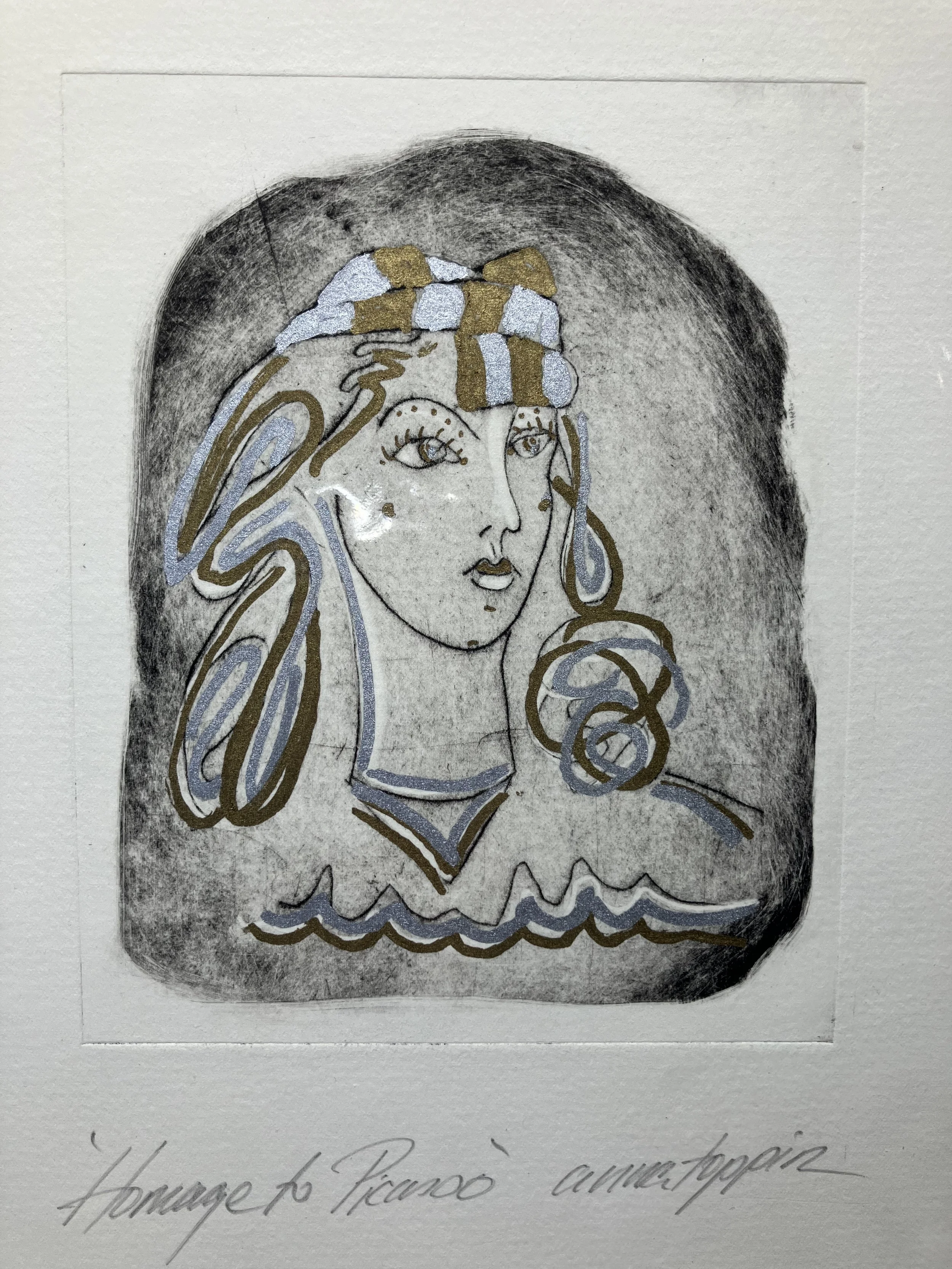 HOMAGE TO PICASSO SET OF 3 - £300