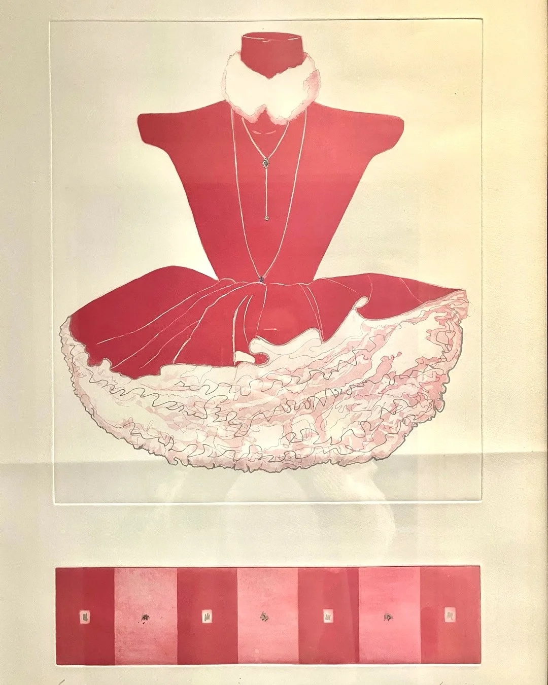 PINK SWAN WITH BAR - £250