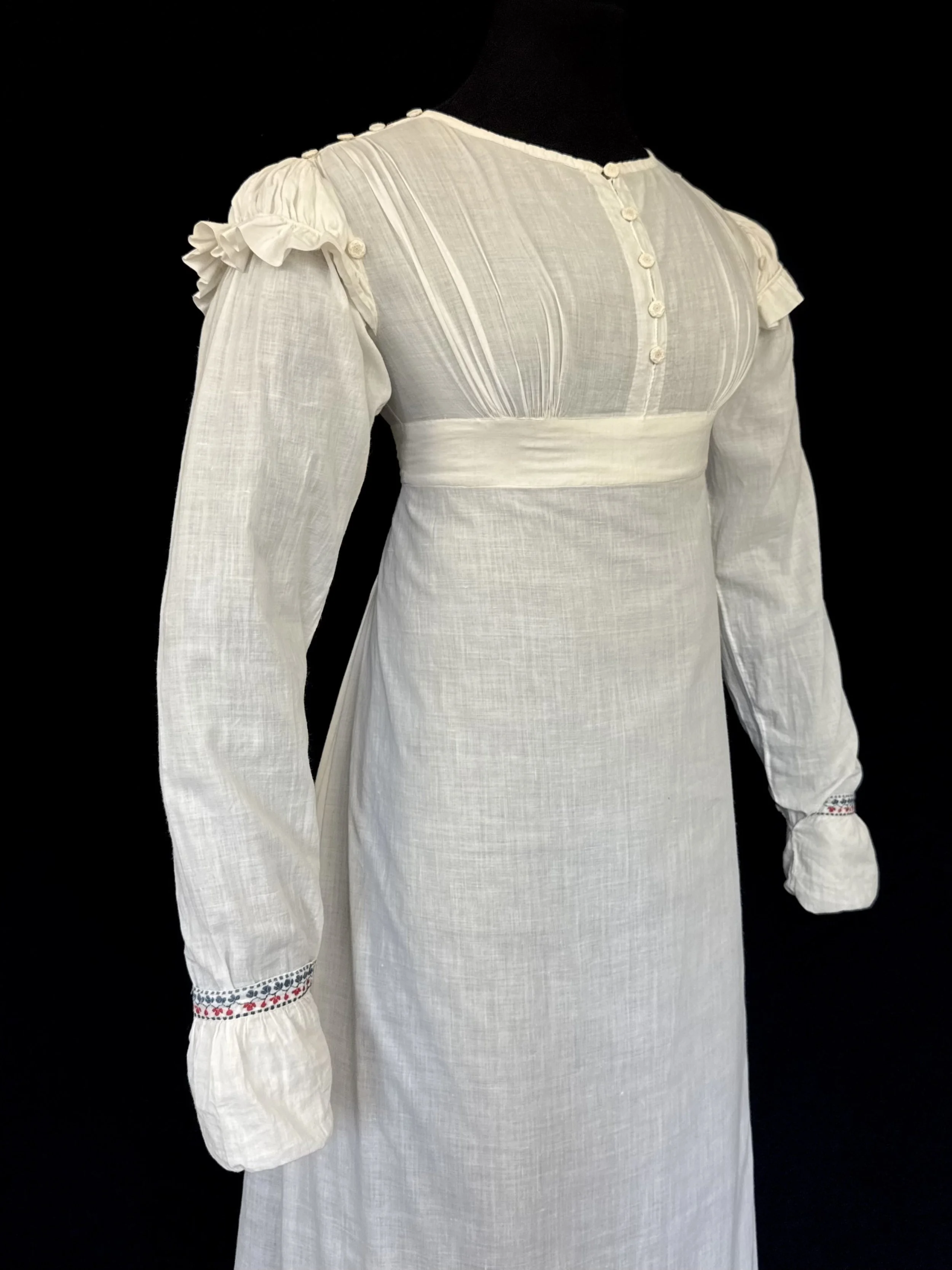 French day dress circa 1820 