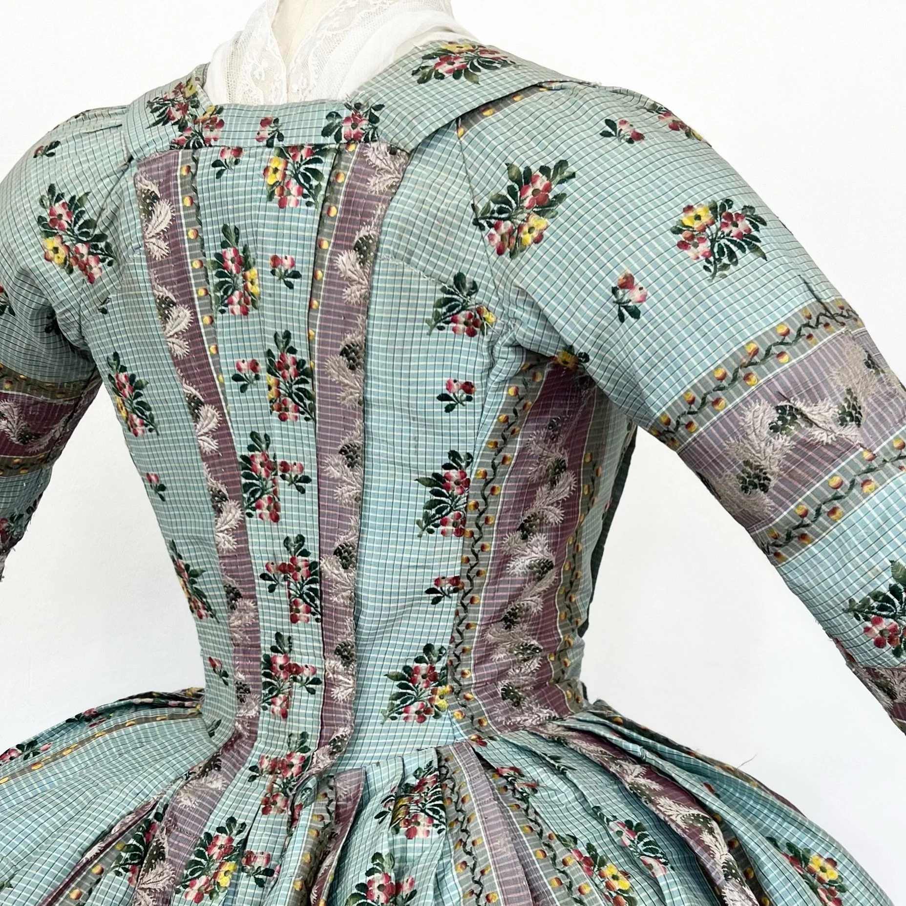 English gown circa 1770 