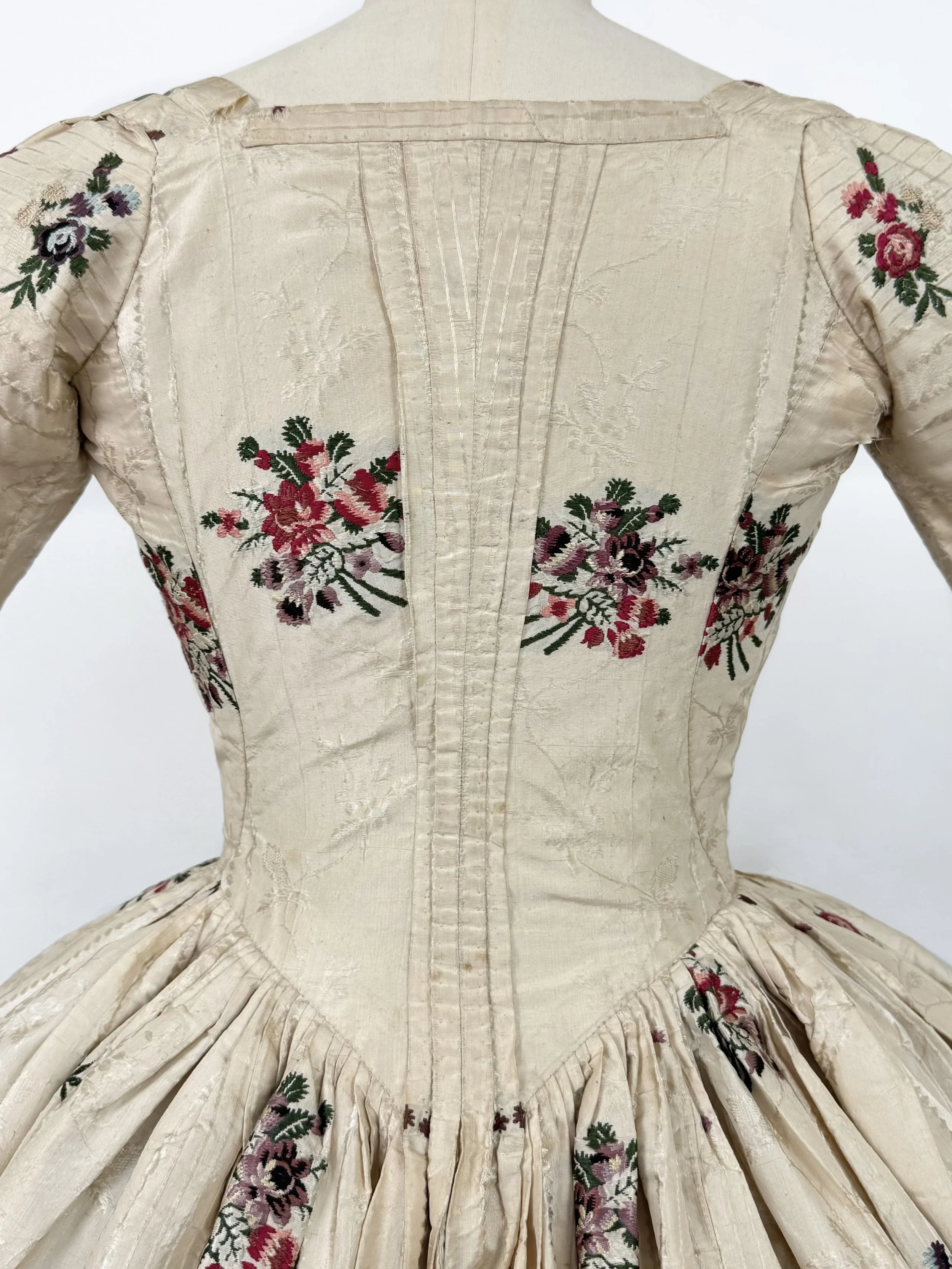 Spitalfields  Silk Dress 1770's