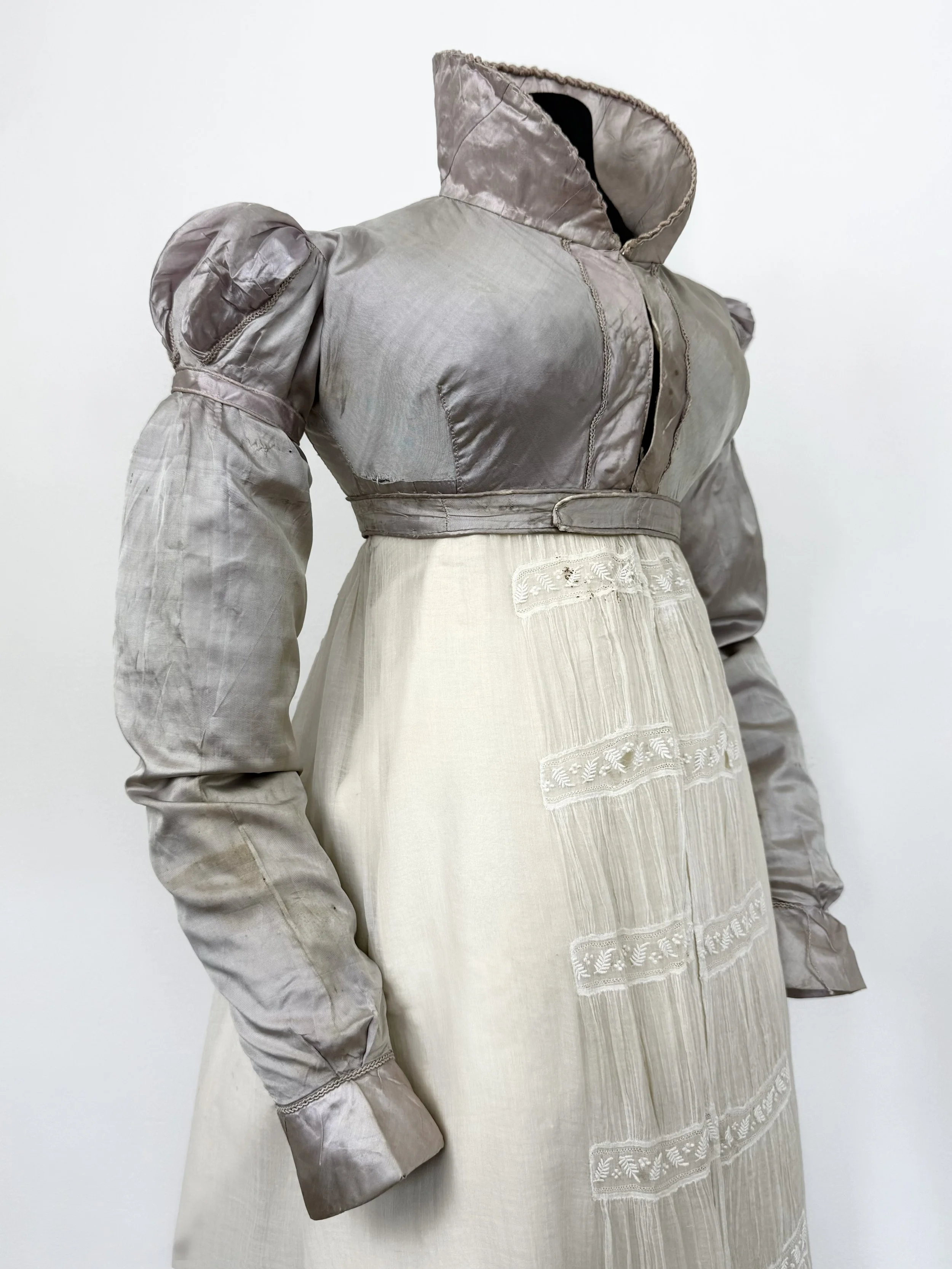 Antique Regency Spencer Jacket And Skirt Circa 1820
