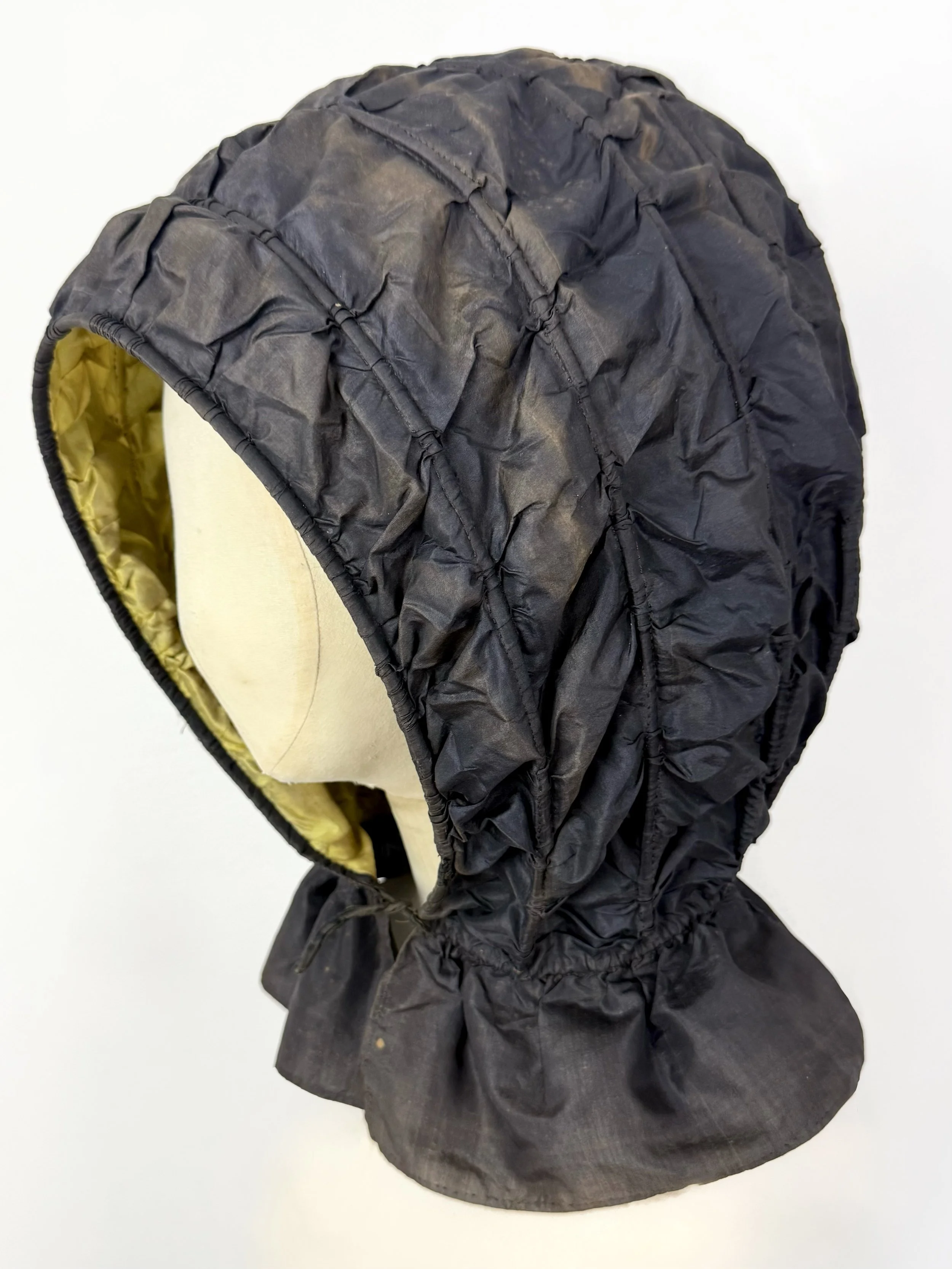 Antique Regency Calash Bonnet