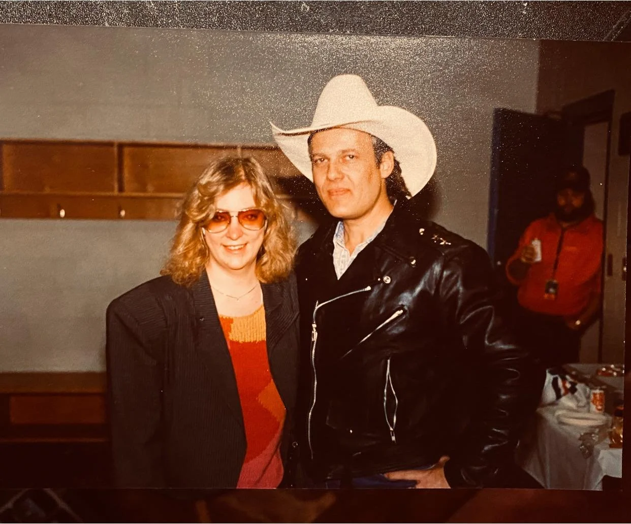 Ricky Van Shelton - backstage Copps Colosseum, Hamilton, Ontario