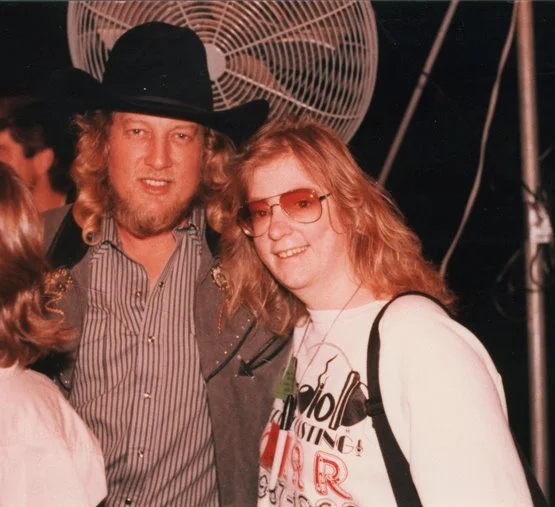 John Anderson - backstage Fan Fair '89 - Nashville, TN