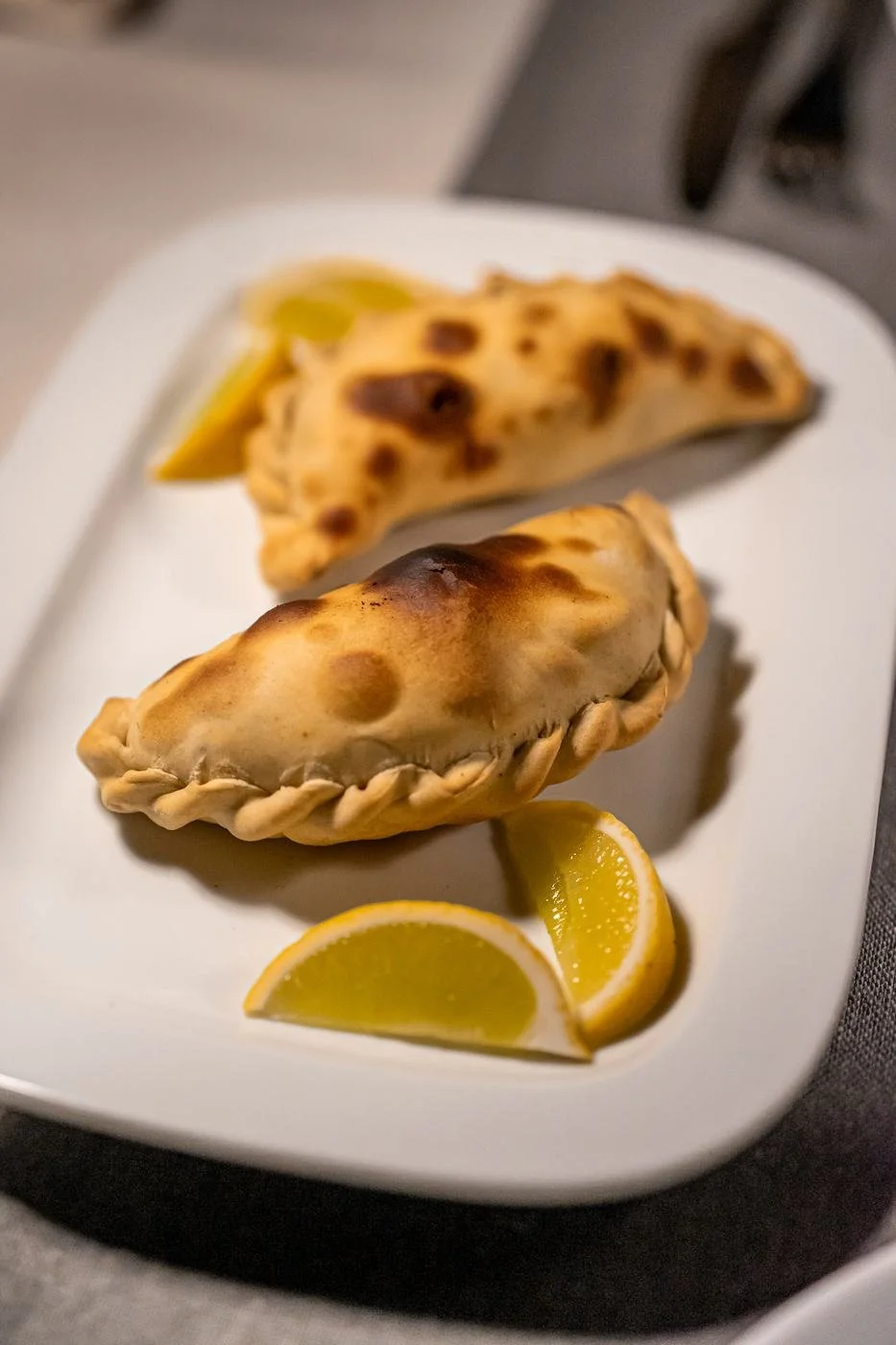 Empanadas al horno con limón