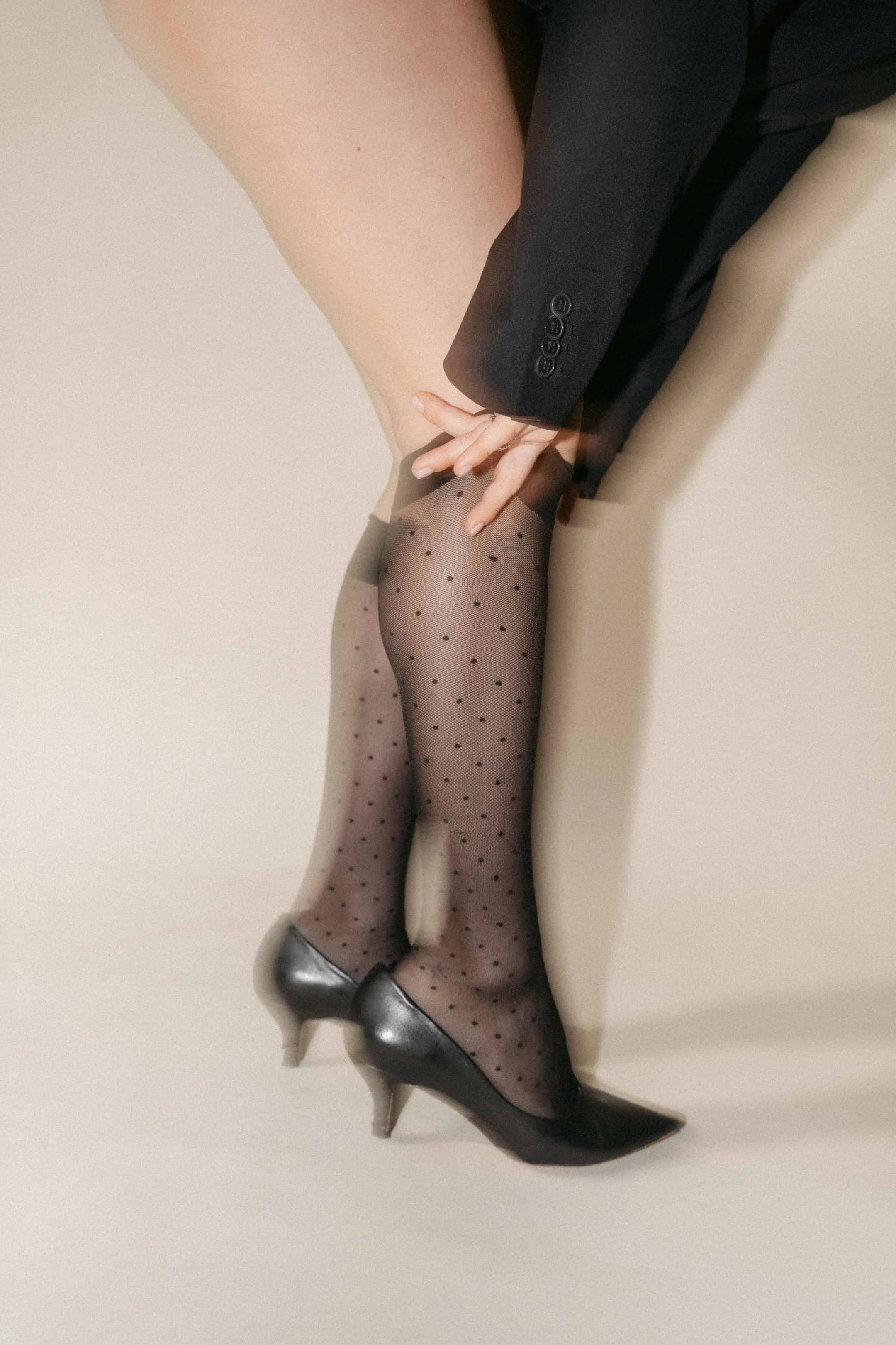 Fashion and jewelry editorial shoot with refined studio lighting