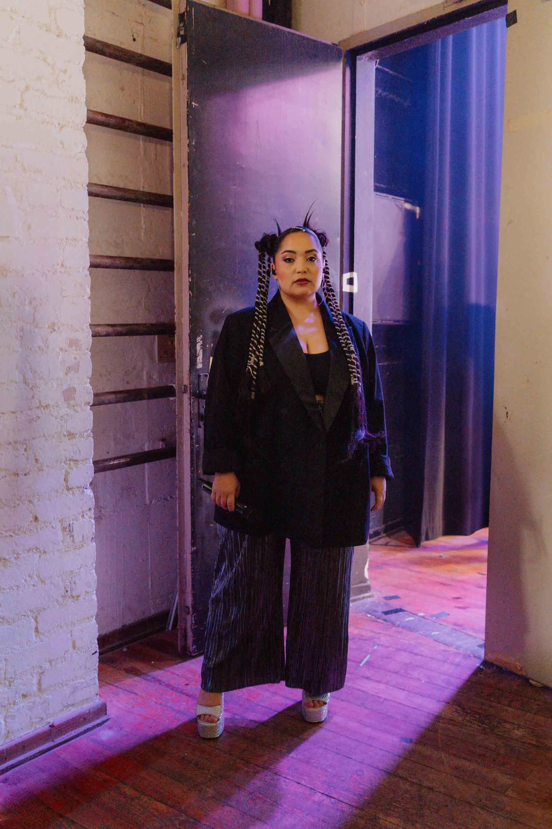 Artist portrait captured during the Monrose event in Cologne