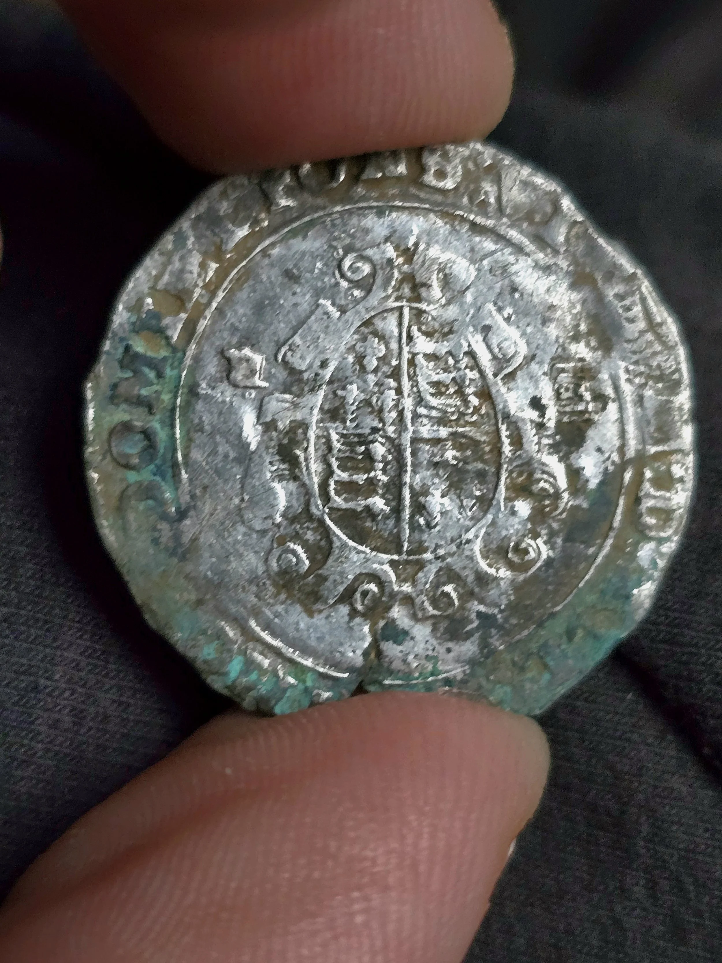 Edward 6th Silver Shilling - hammered coin 1609 - found Culham Nov 2025