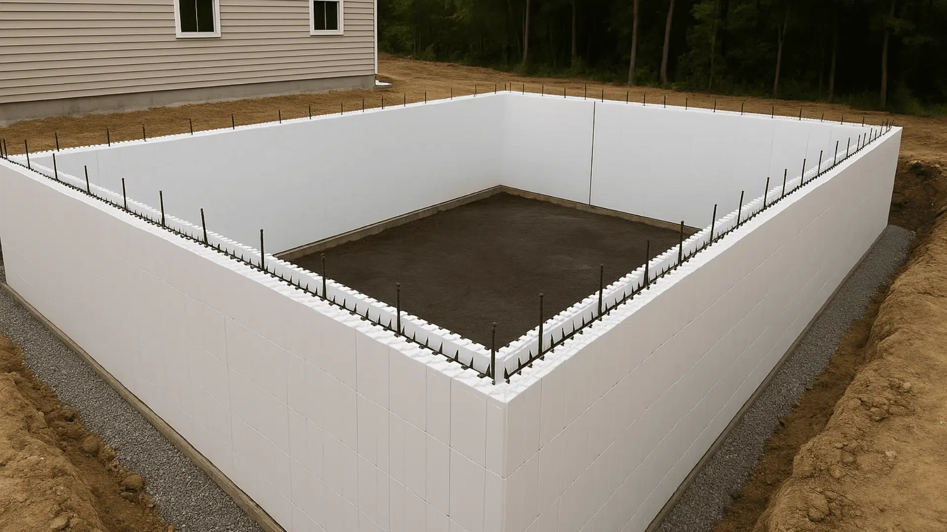 ICF FOUNDATION (24’x24’)