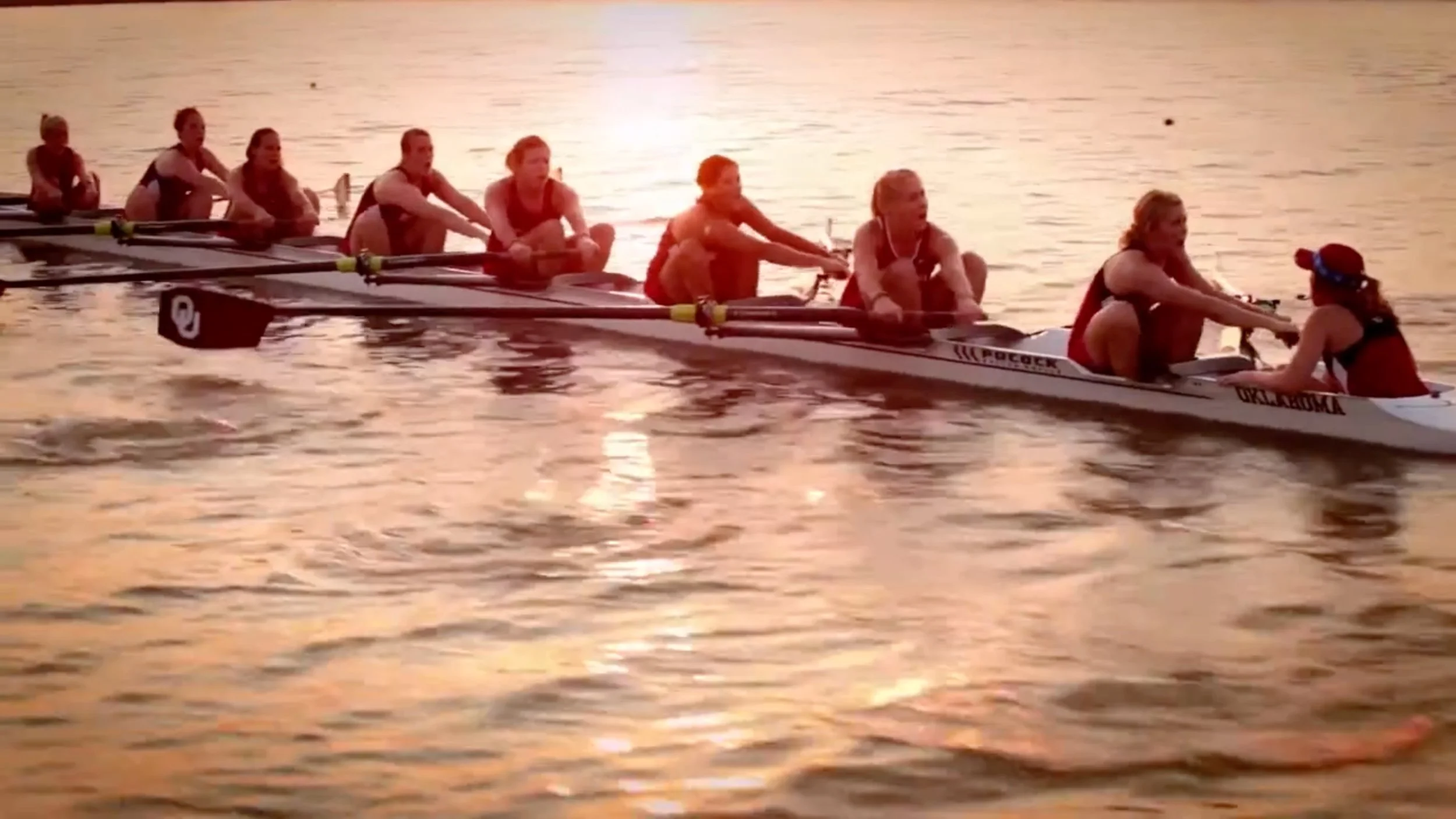 OU Women's rowing team.