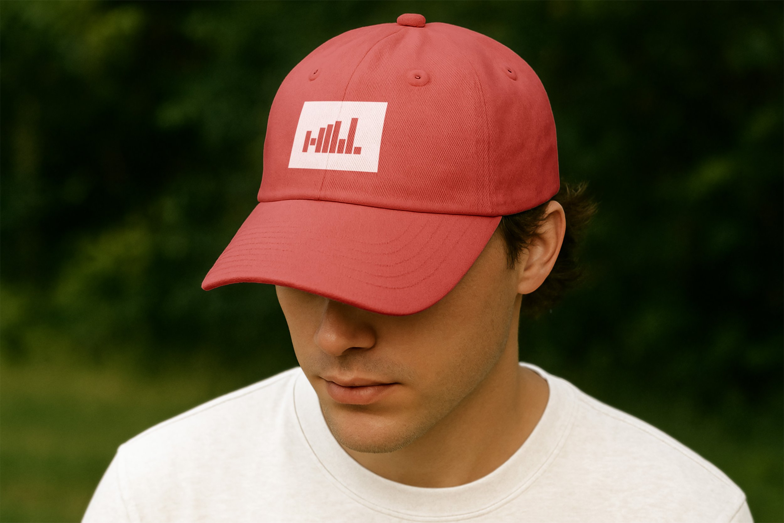 An image of Hill & Company rebrand baseball cap.