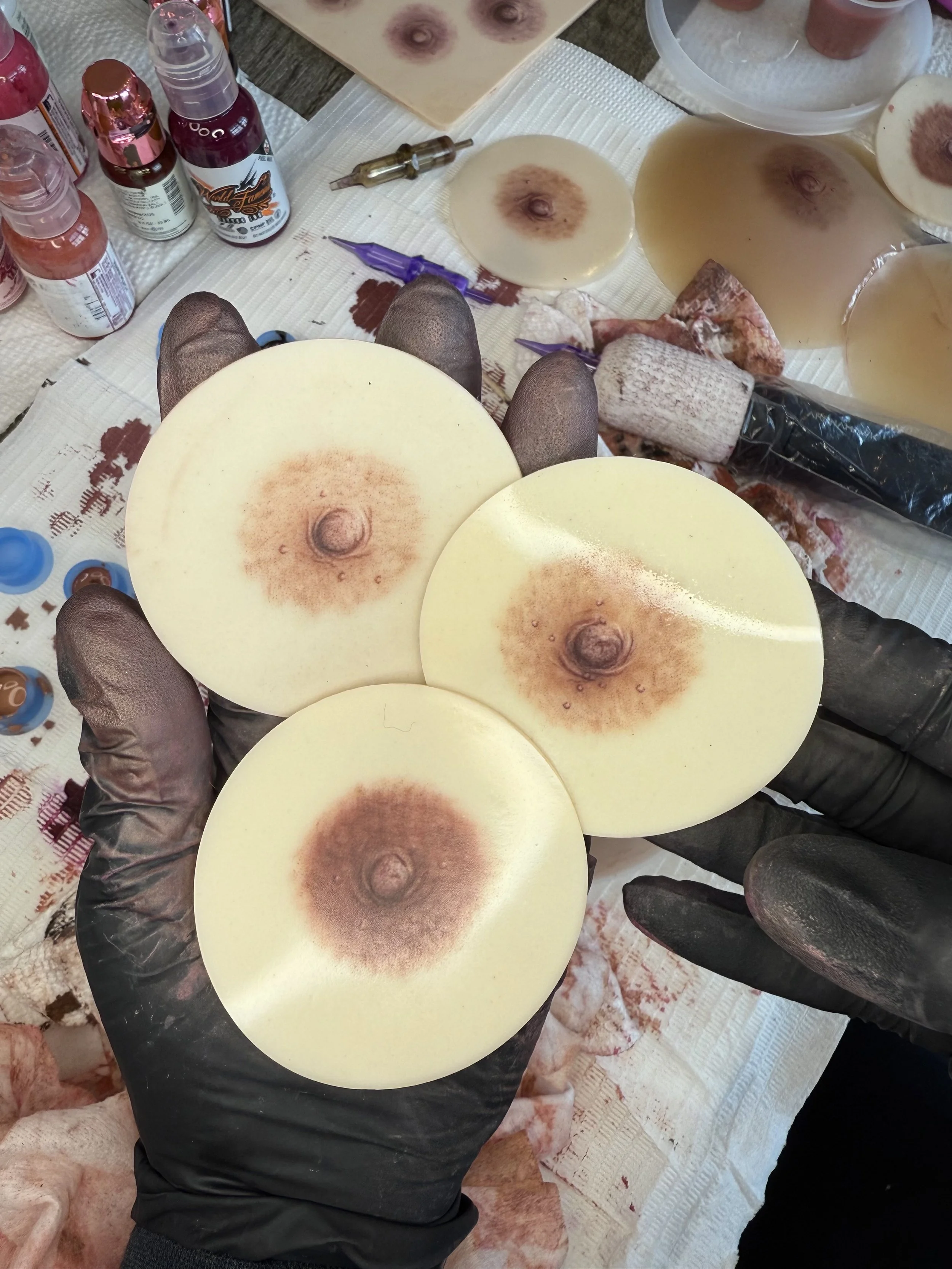 3D areola restoration and paramedical dermopigmentation by Kinesis Studio in Fairfield, CT.