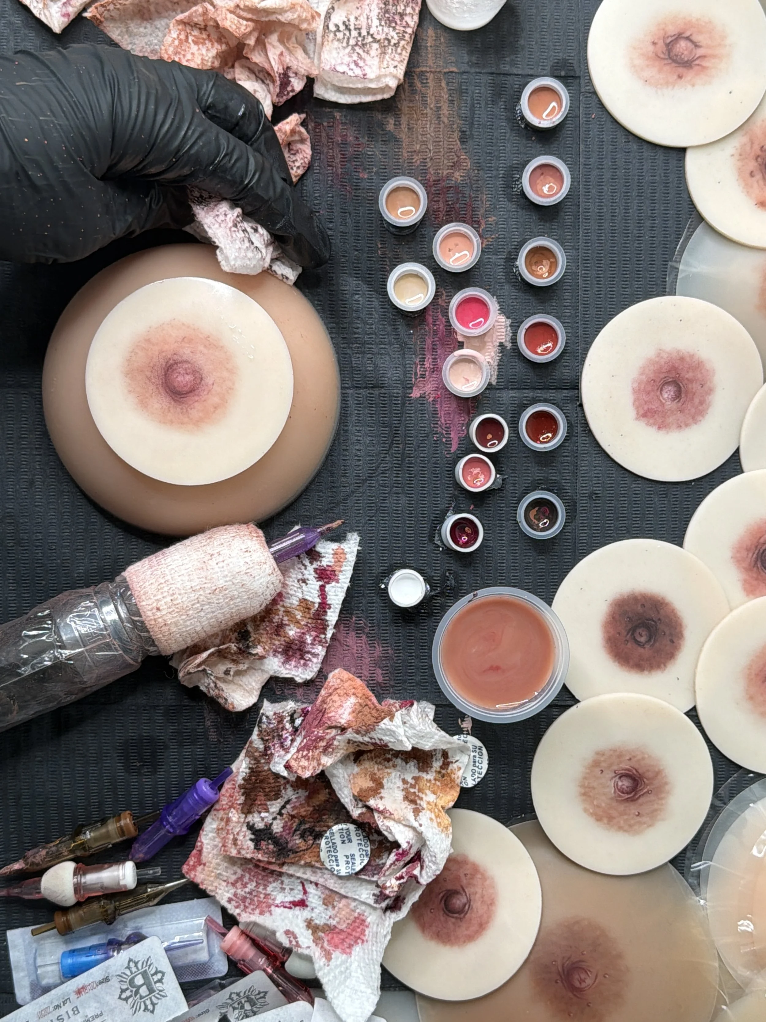 3D areola restoration and paramedical dermopigmentation by Kinesis Studio in Fairfield, CT.