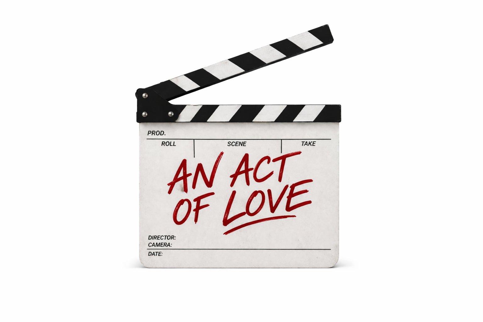 Film clapperboard with red text.png