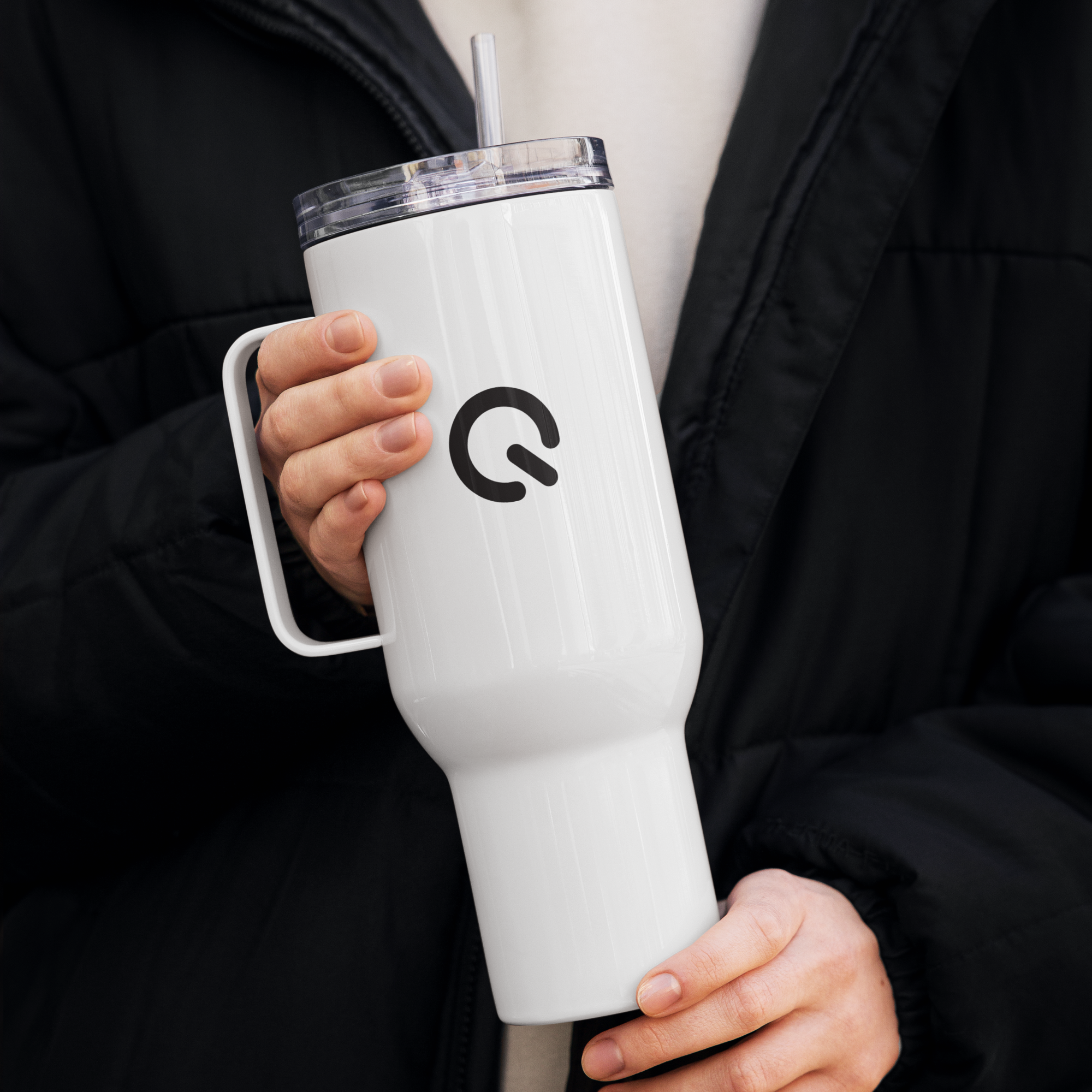 Epique Travel mug with a handle