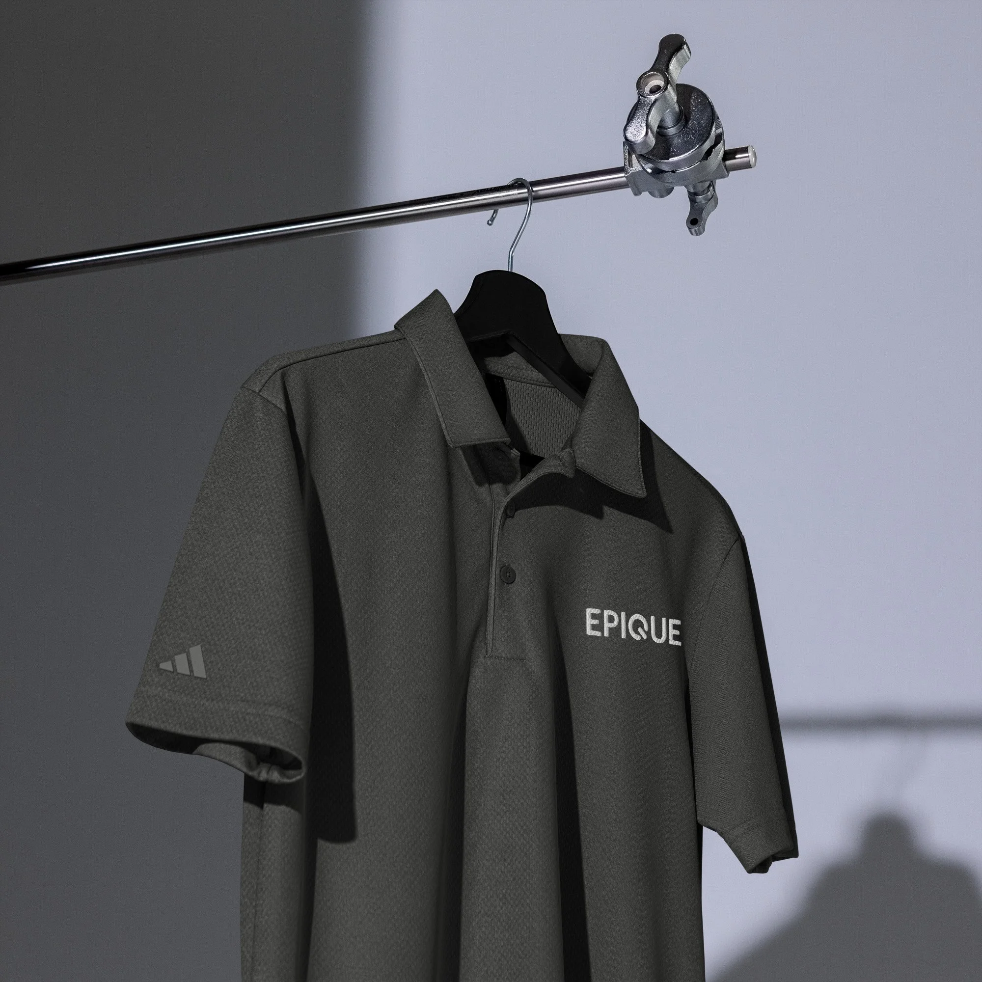 Epique adidas space-dyed polo