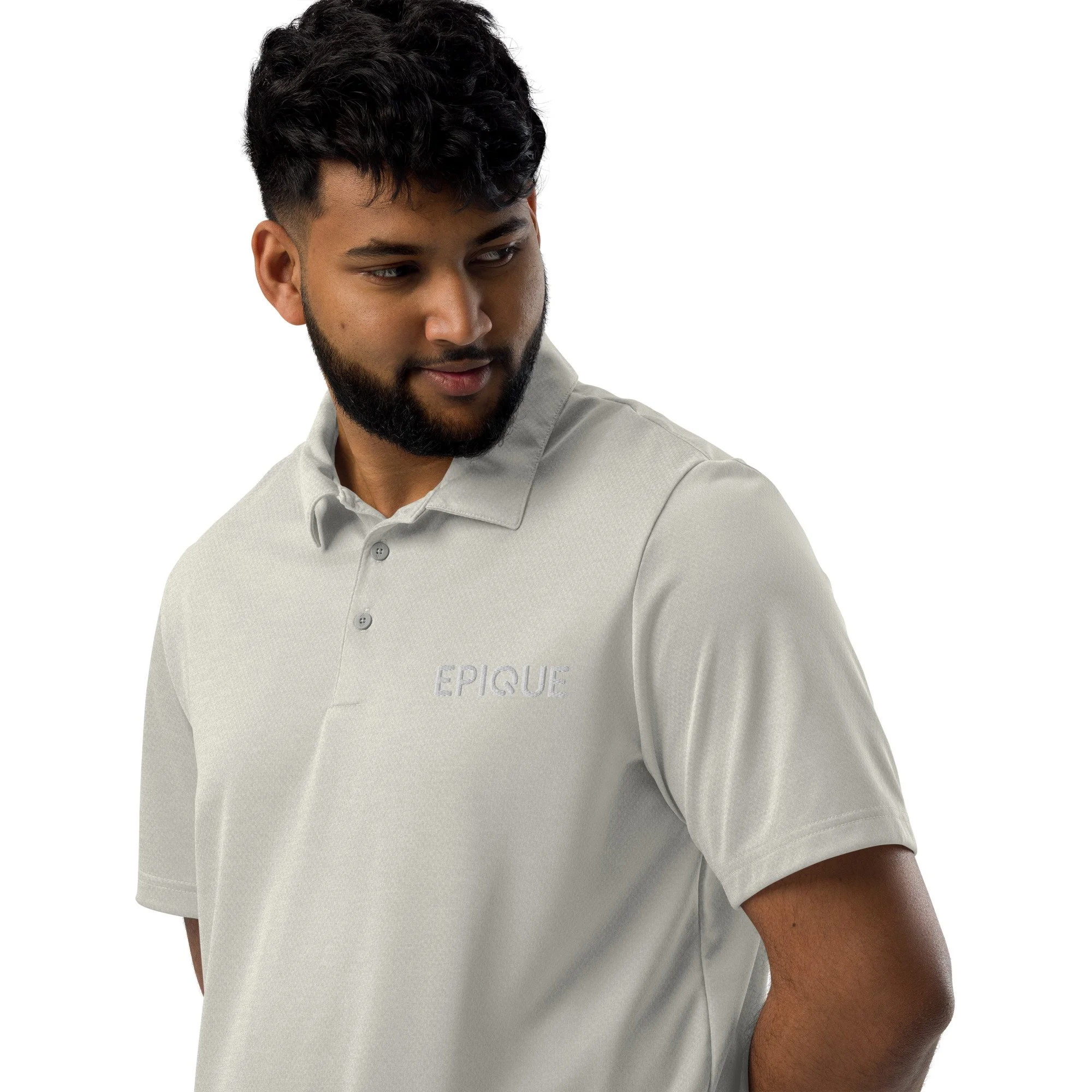 Epique adidas space-dyed polo