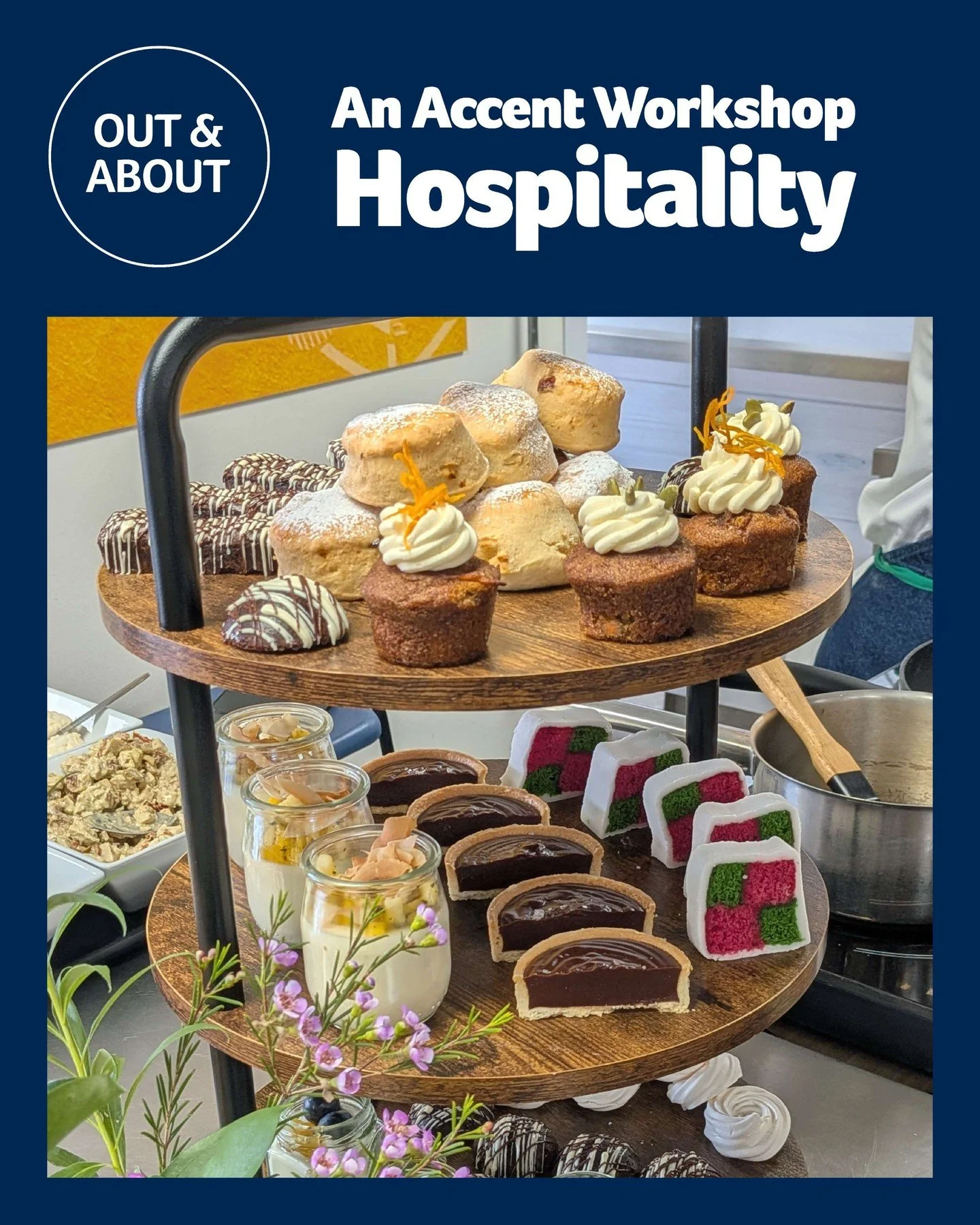 Out &amp; about and back in the kitchen 👨&zwj;🍳 Our latest hospitality workshop is all about refining recipes, elevating presentation and building confidence. From skills to service, it&rsquo;s all coming together - one dish at a time.