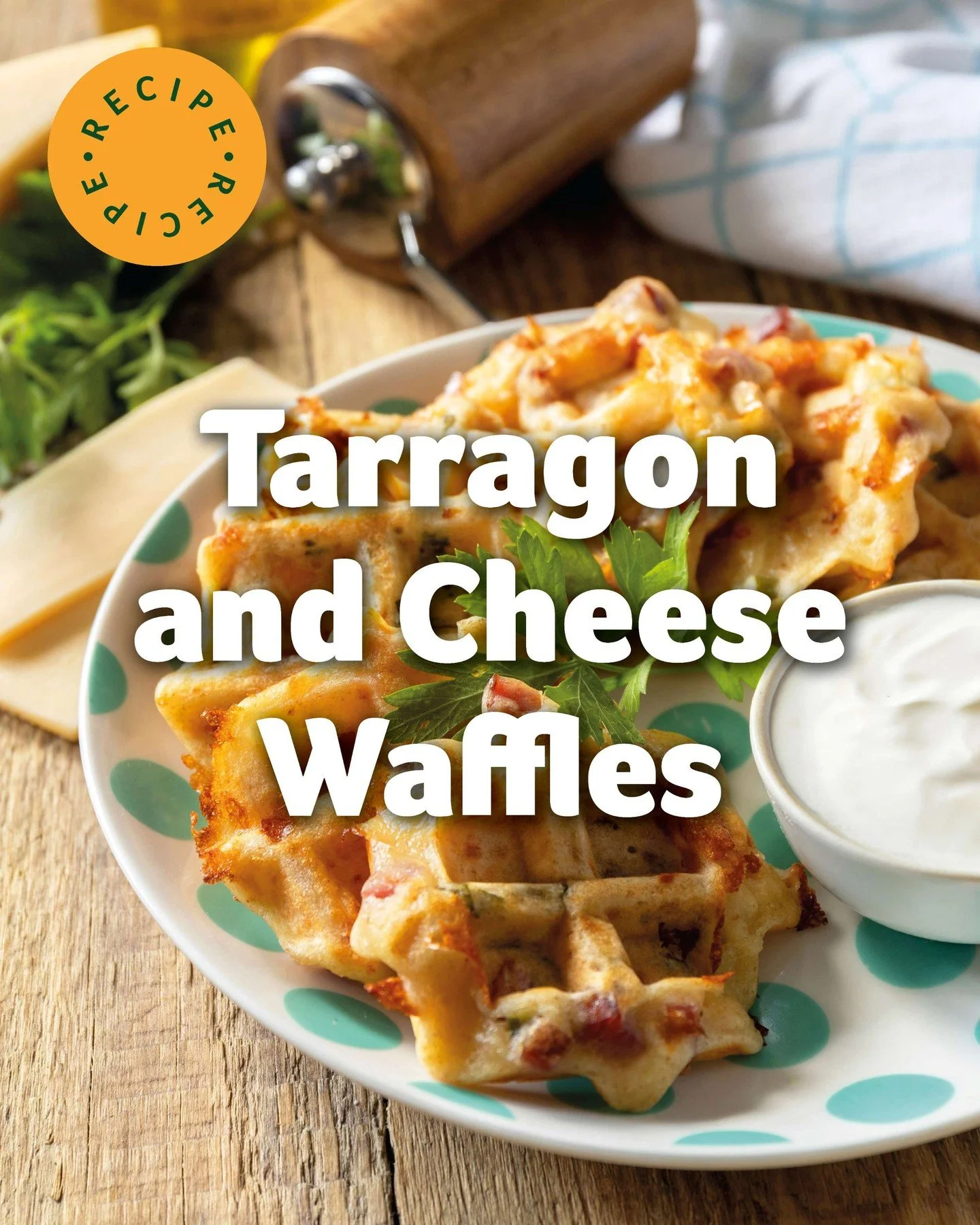 It&rsquo;s National Waffle Day&hellip; but we&rsquo;re adding a savoury twist 🧇Our Tarragon and Cheese Waffles are bringing together fresh flavours, delicious ingredients and a recipe worth trying. Who said waffles were just for breakfast?
#National