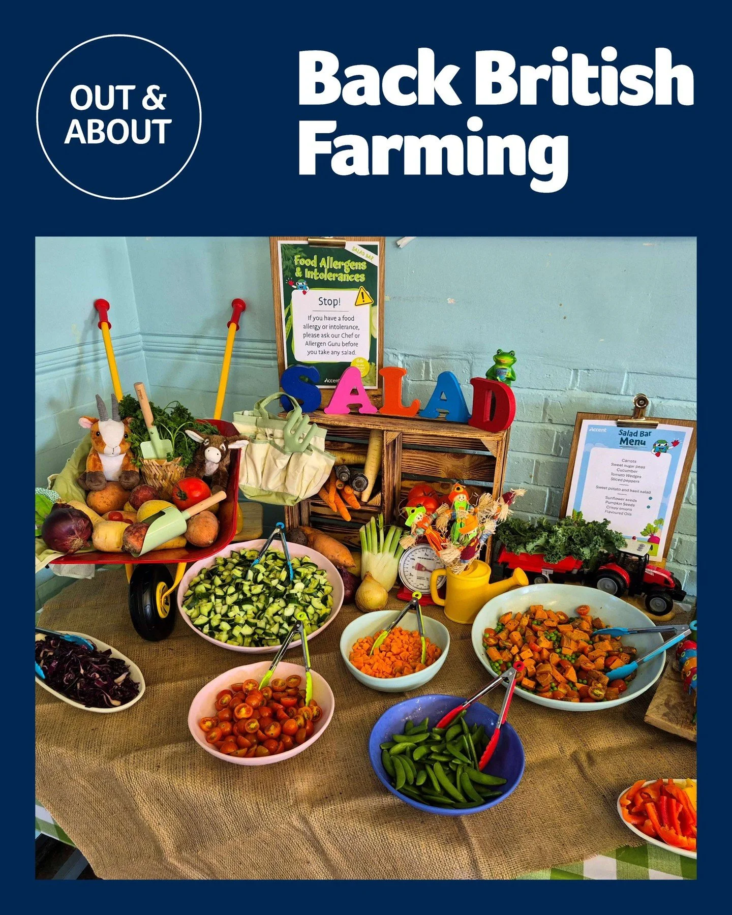Kicking off the new term with our #BackBritishFarming Day! 🚜 A chance to celebrate British agriculture and the vital role farmers play in feeding the nation. Through our work with the National Farmers&rsquo; Union, we&rsquo;re inspiring pupils to le