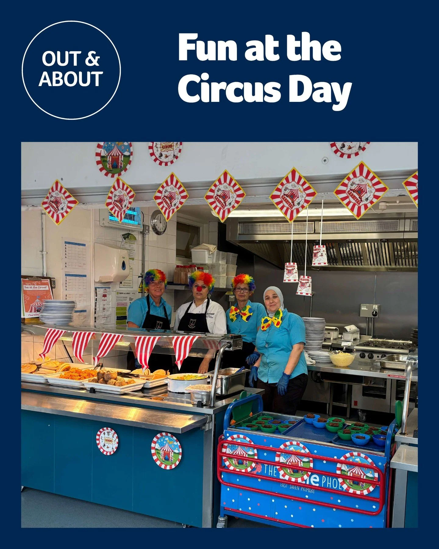 Step right up&hellip; the circus has come to our kitchens! 🎪 Our chefs swapped their whites for wigs and we served up a whole lot of circus-themed fun! From colourful circus-inspired treats to chefs who clearly missed their calling as professional c