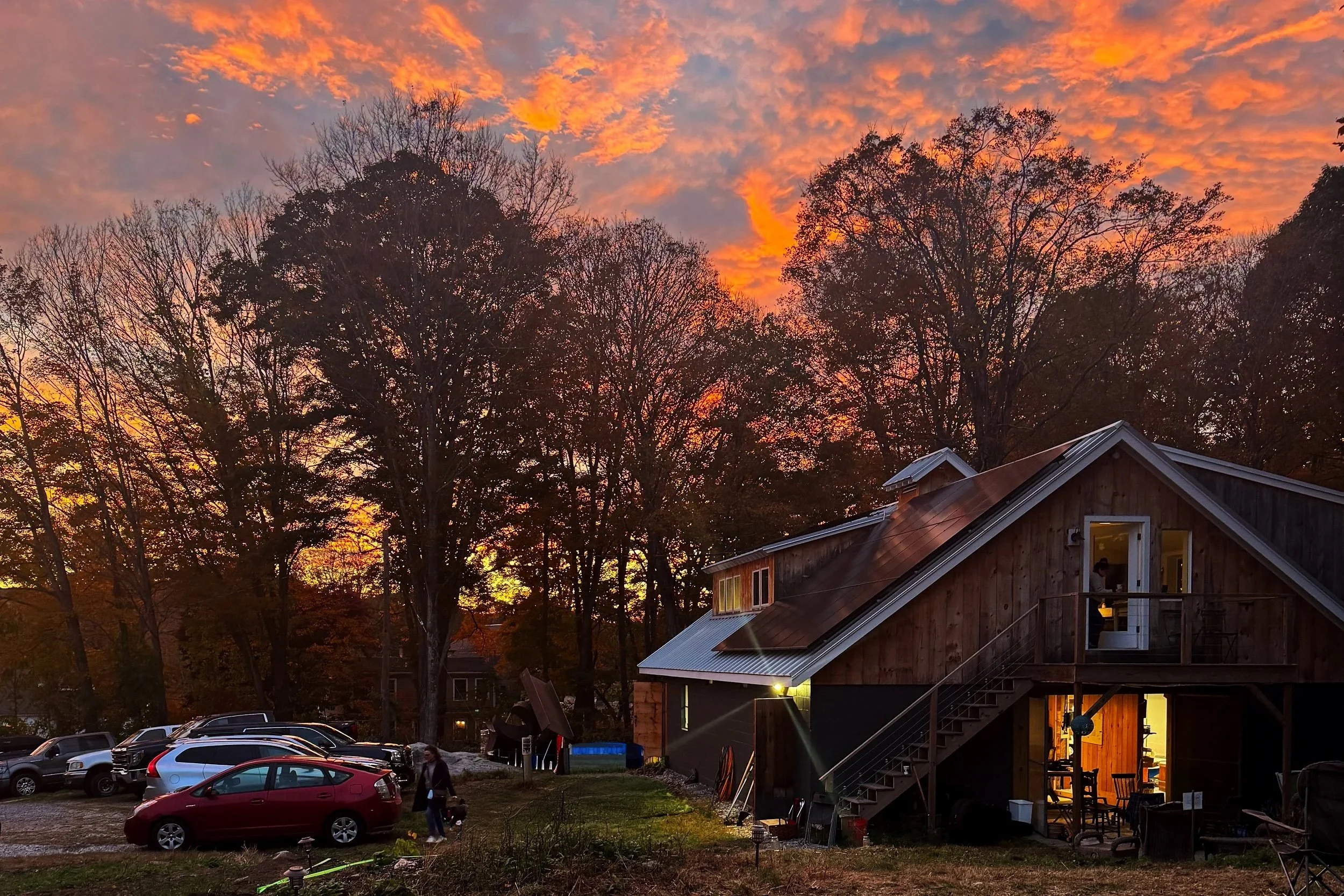 Sterling City Studio homepage hero image at sunset