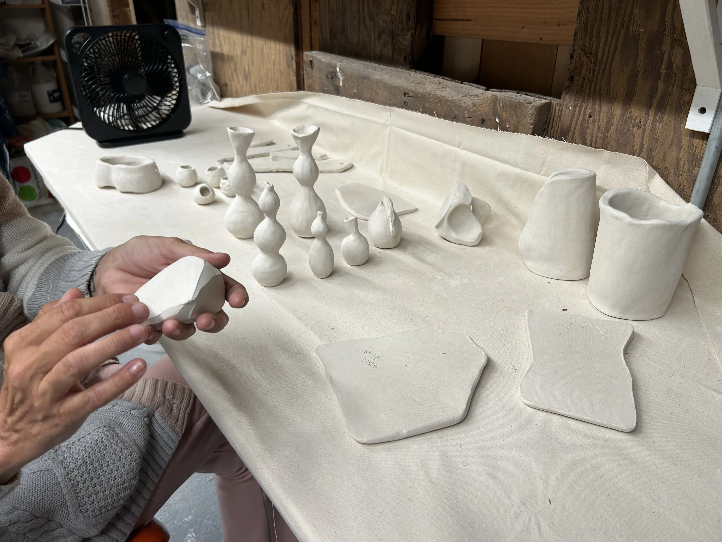 Hand Building (Summer Series) | June 8 - July 27 · Mondays · 1–4 PM