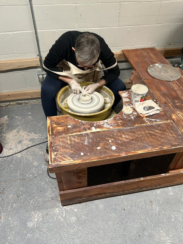 Wheel Throwing at Sterling City Studio