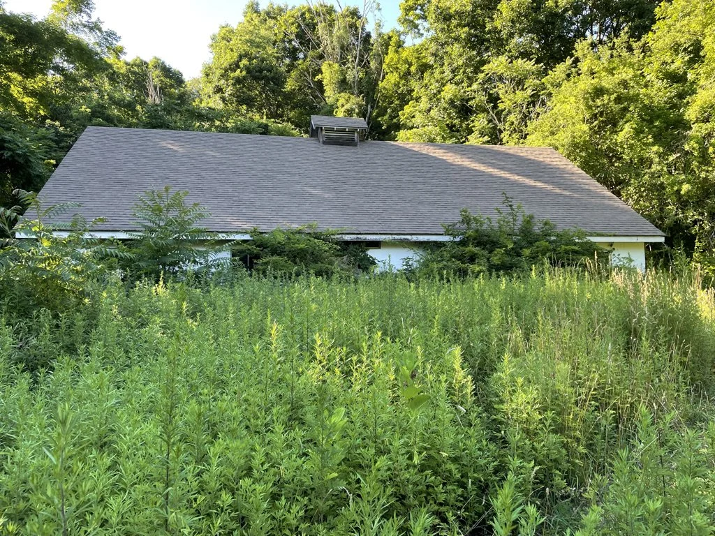 Historic photo of the barn before it became Sterling City Studio