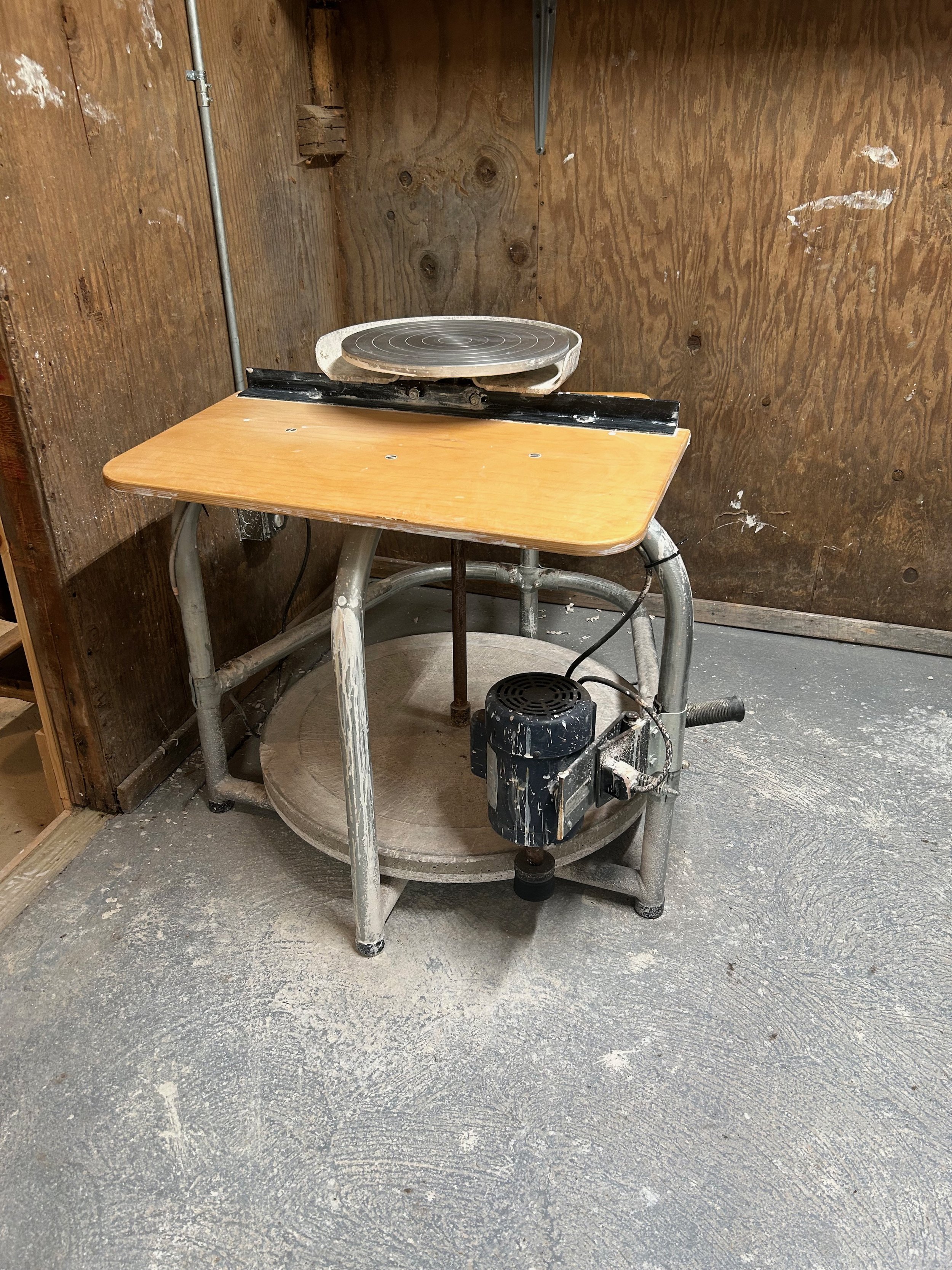 Sterling City Studio Clay Kick Wheel, Ceramic Workshops and Residency Programs