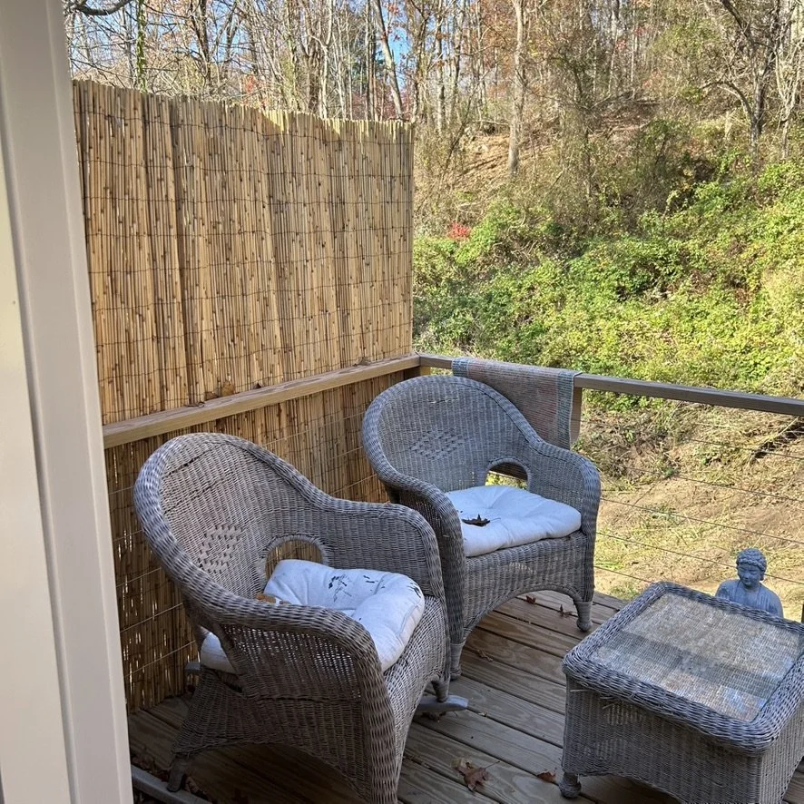 Sterling City Studio Residency Program Outdoor Living Space