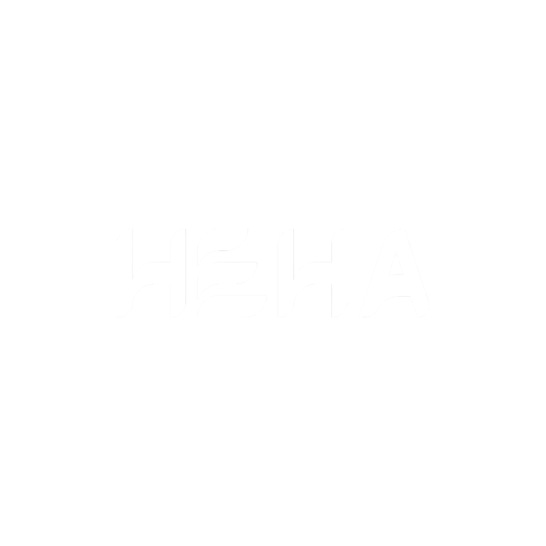Text on a black background that reads 'HEA' in white.
