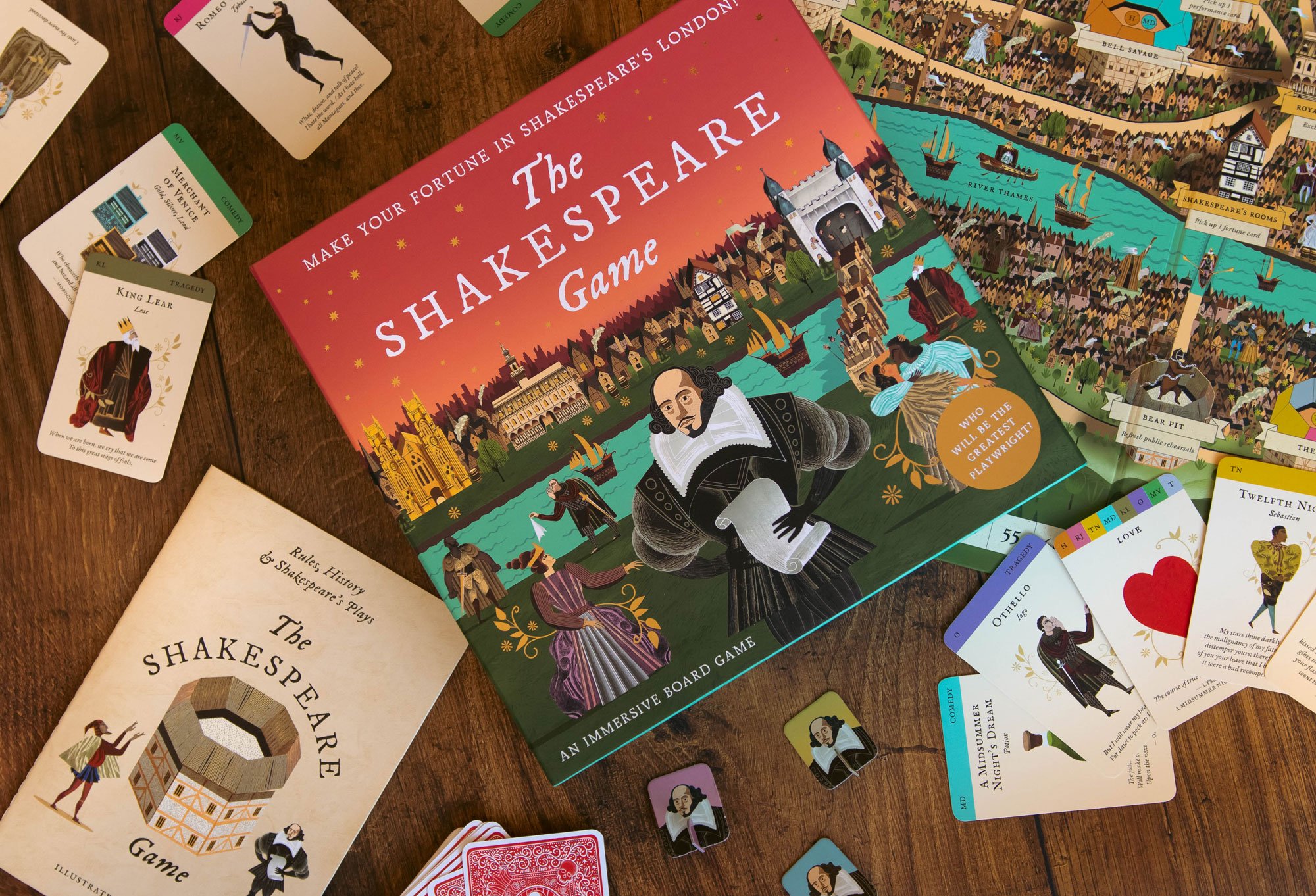 The Shakespeare Game, Laurence King, 2022