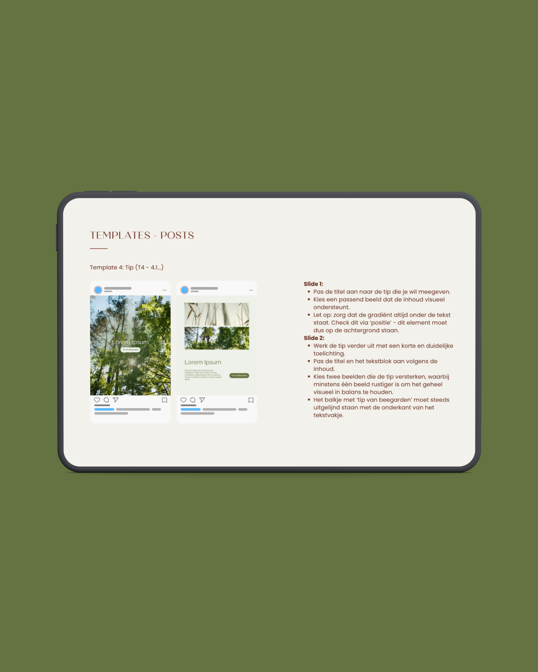Social media starter kit FRAIM x Beegarden