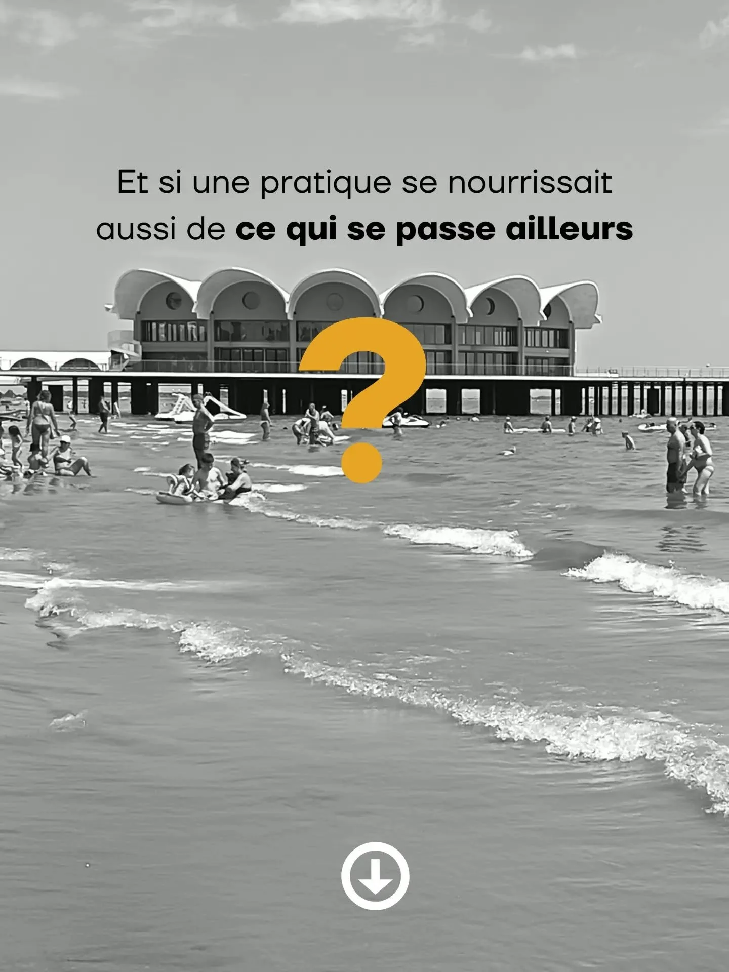 Une pratique se nourrit de projets.
Mais pas seulement.
Elle se nourrit aussi de ce qui se passe autour d'elle.

Une visite.
Une exposition.
Un atelier.
Une conversation.
Un voyage.
Un nouveau mat&eacute;riau d&eacute;couvert.
Une autre fa&